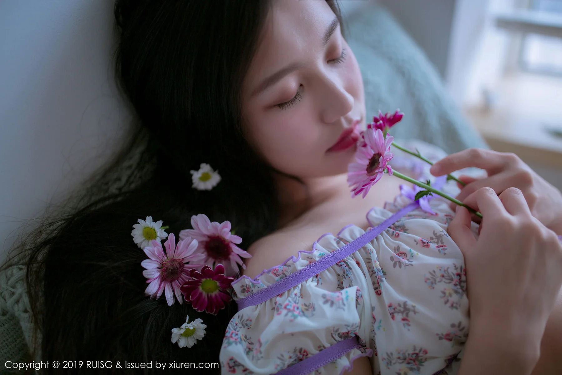 RUISG 瑞丝馆 Vol.068 Modo 深紫lulie 清甜可人草帽少女 - 35