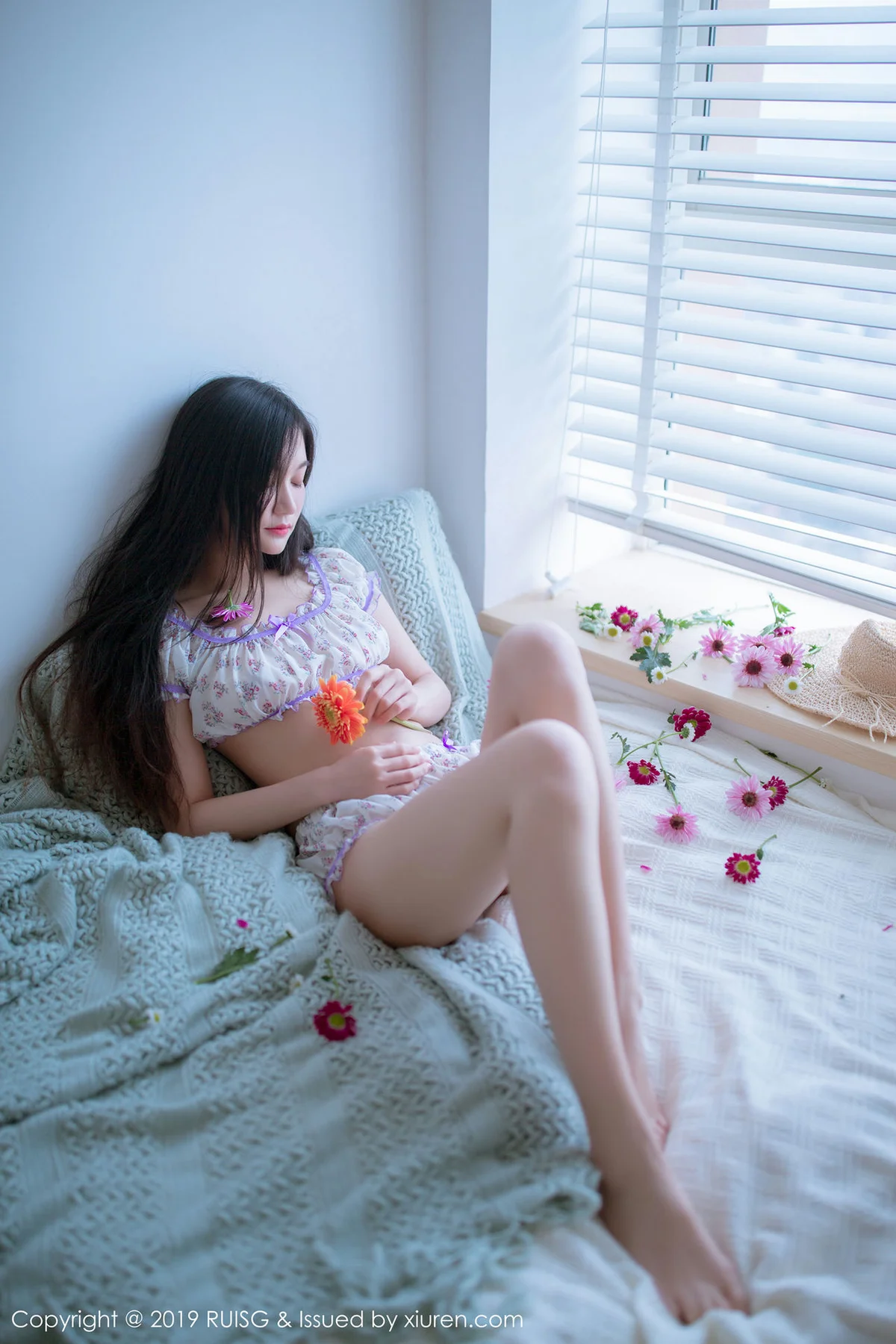 RUISG 瑞丝馆 Vol.068 Modo 深紫lulie 清甜可人草帽少女 - 40