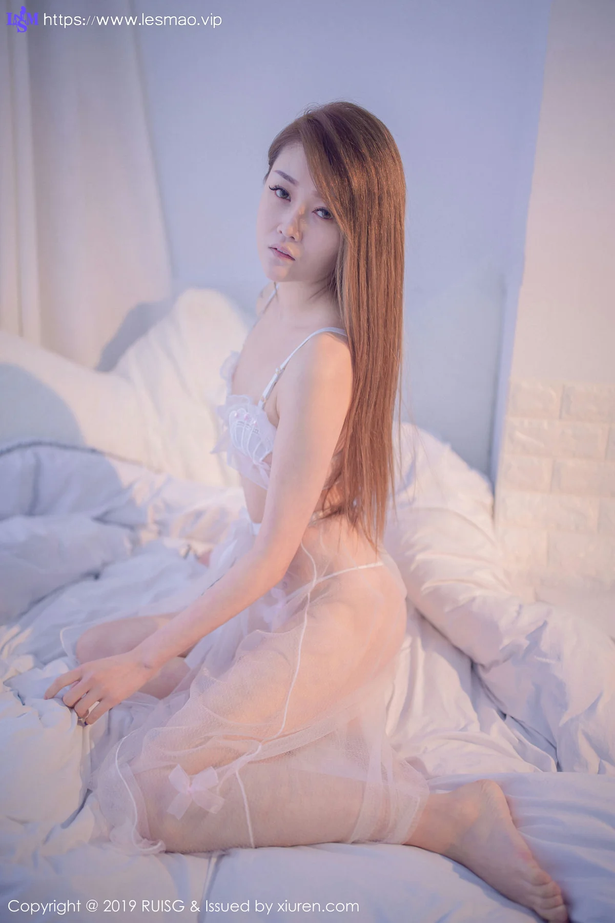 RUISG 瑞丝馆 Vol.071  慕西Mona 真空薄纱 - 18
