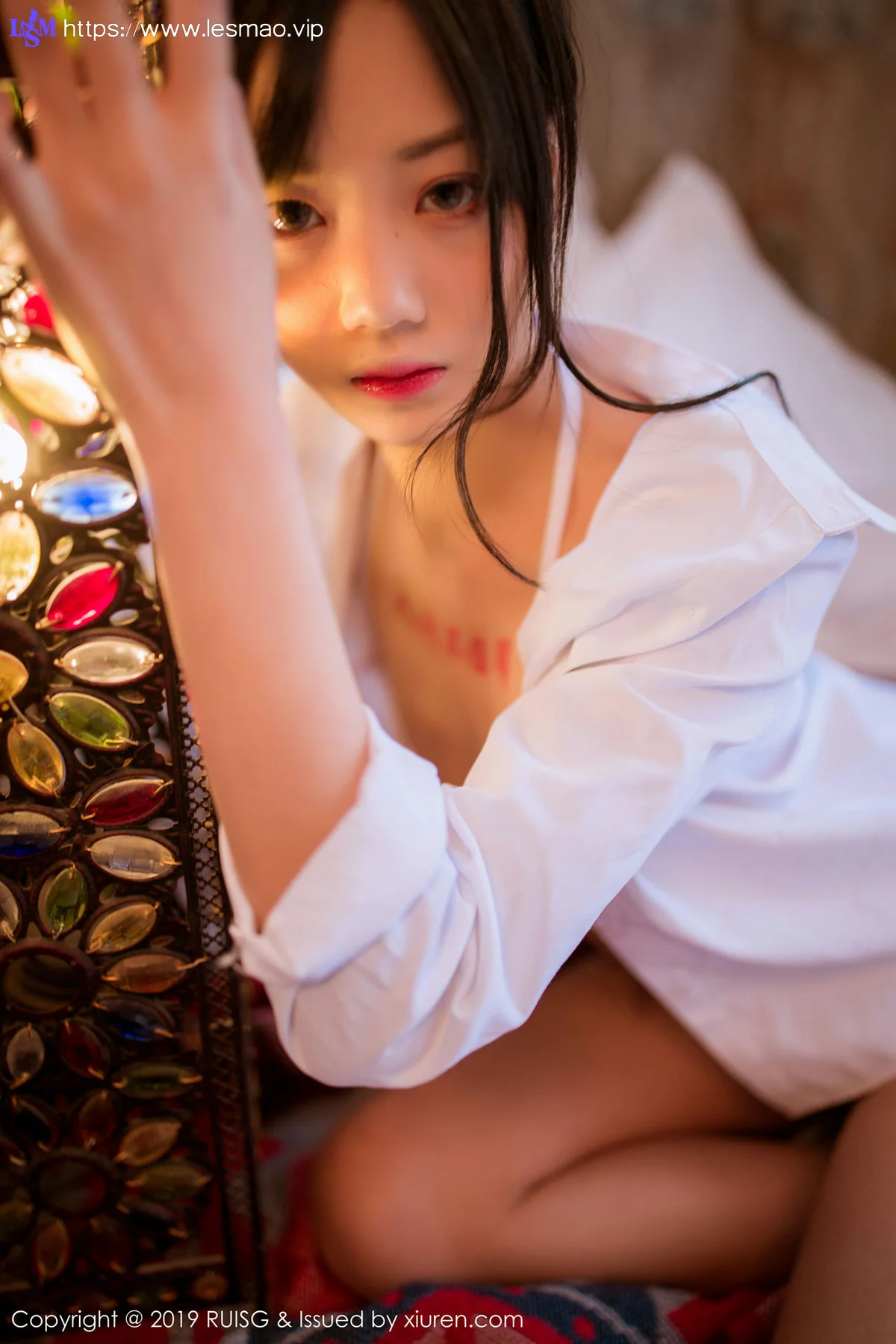 RUISG 瑞丝馆 Vol.087 新人软妹子 人间不值得lily 首套写真 - 32