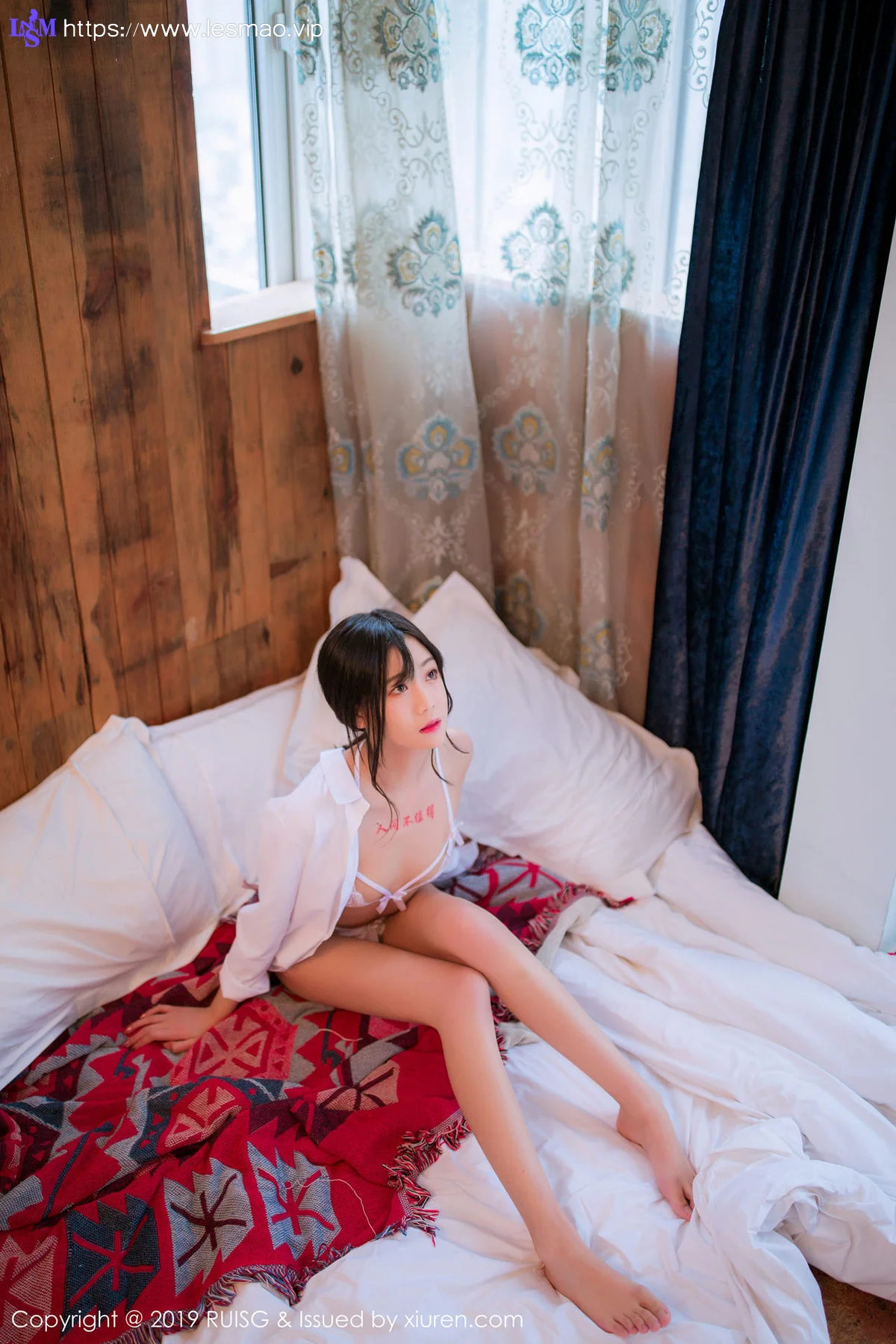 RUISG 瑞丝馆 Vol.087 新人软妹子 人间不值得lily 首套写真 - 33