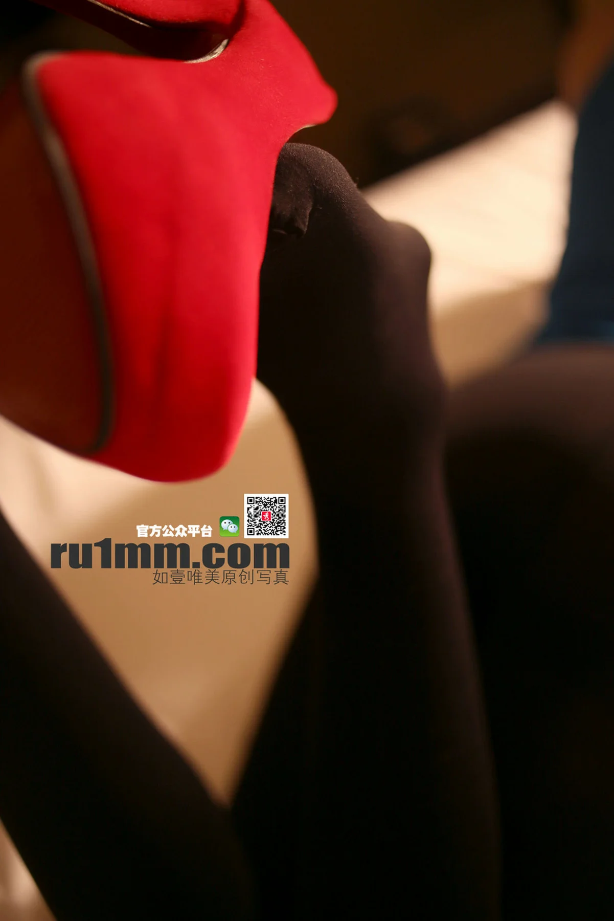 Ru1mm 如壹写真 No.213 性感黑丝 - 15