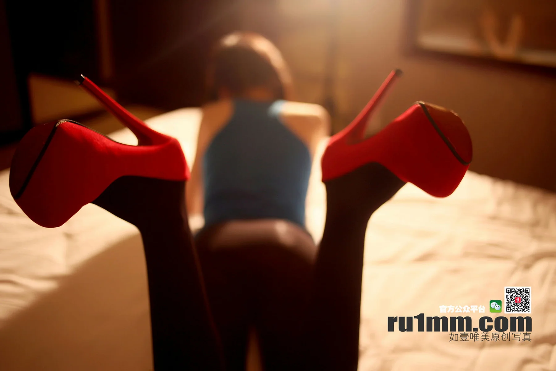 Ru1mm 如壹写真 No.213 性感黑丝 - 59
