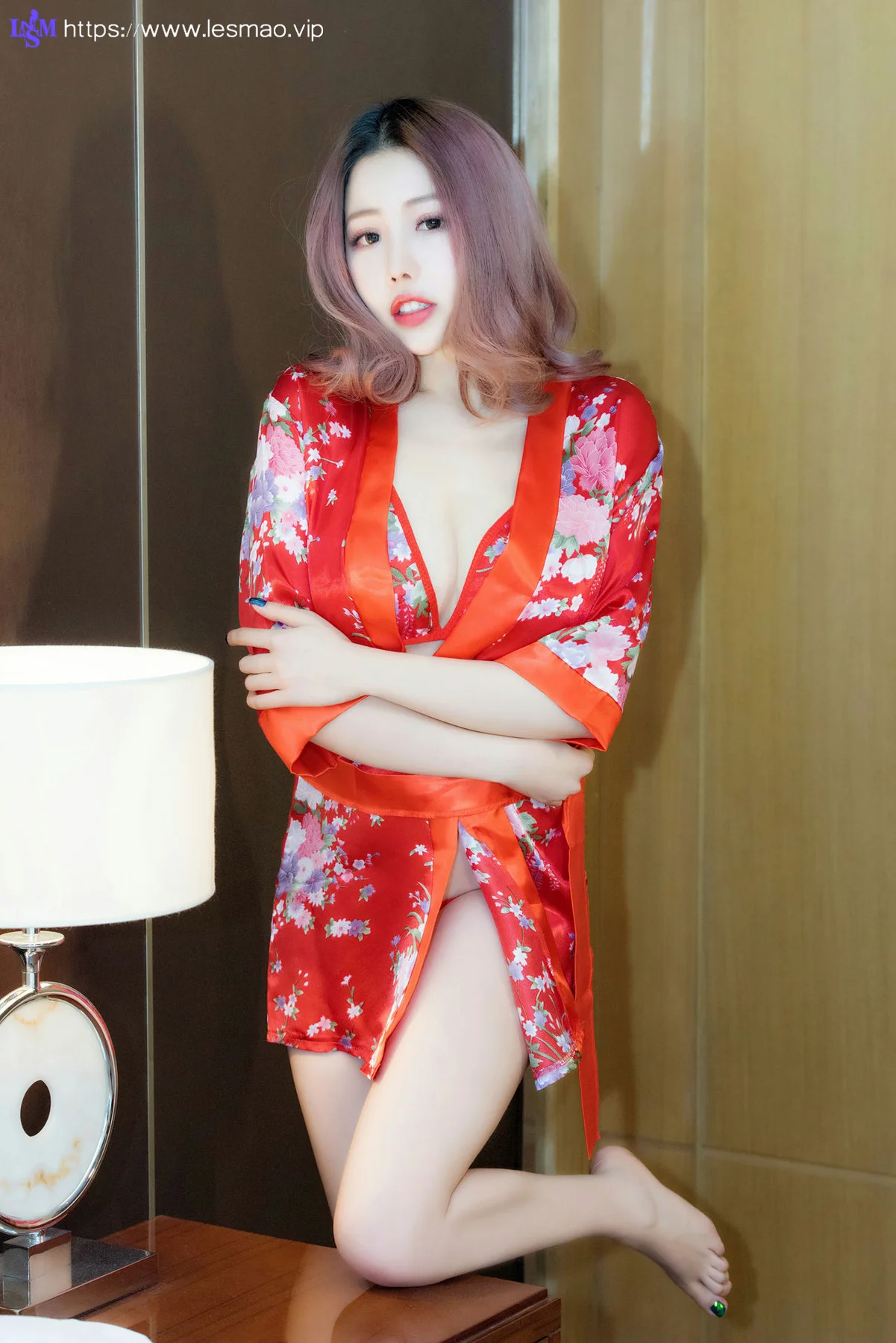 SLADY 猎女神 Vol.010 妮小妖 丝绸睡衣私房 - 20