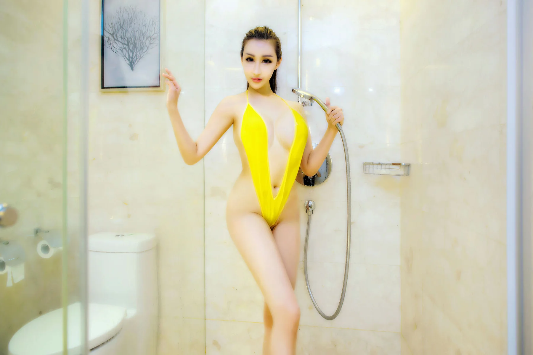 SLADY 猎女神 Vol.015 曼苏拉娜 爆乳连体衣 - 22