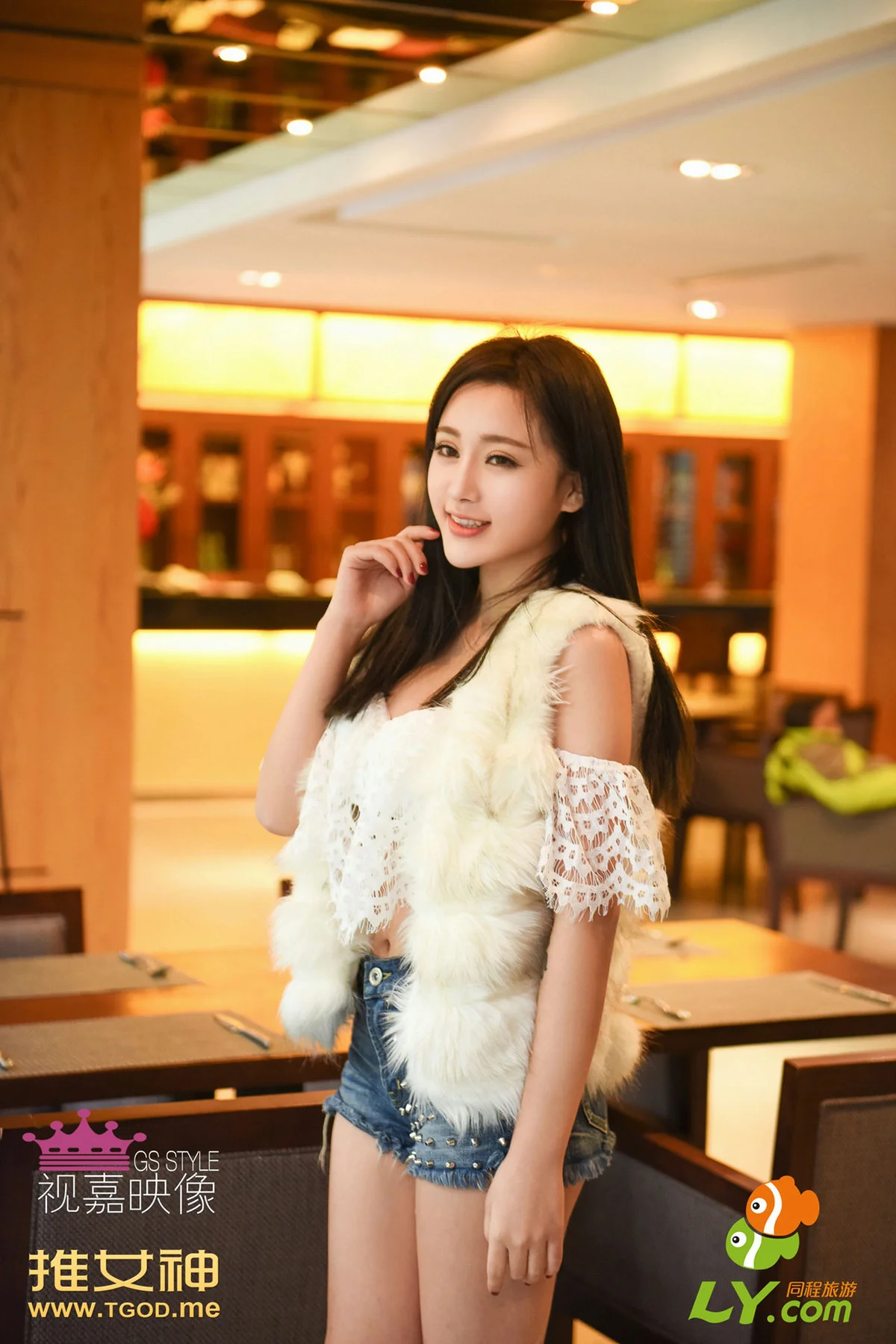 TGOD推女神 跟着女神度周末 戴唯一-GS奚敏浩 - 19