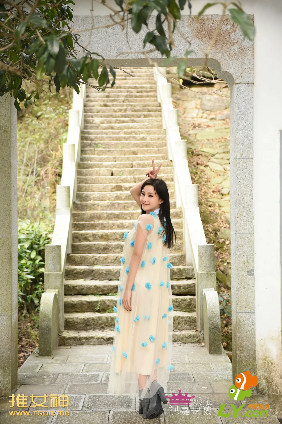 TGOD推女神 跟着女神度周末 戴唯一-GS奚敏浩 - 23