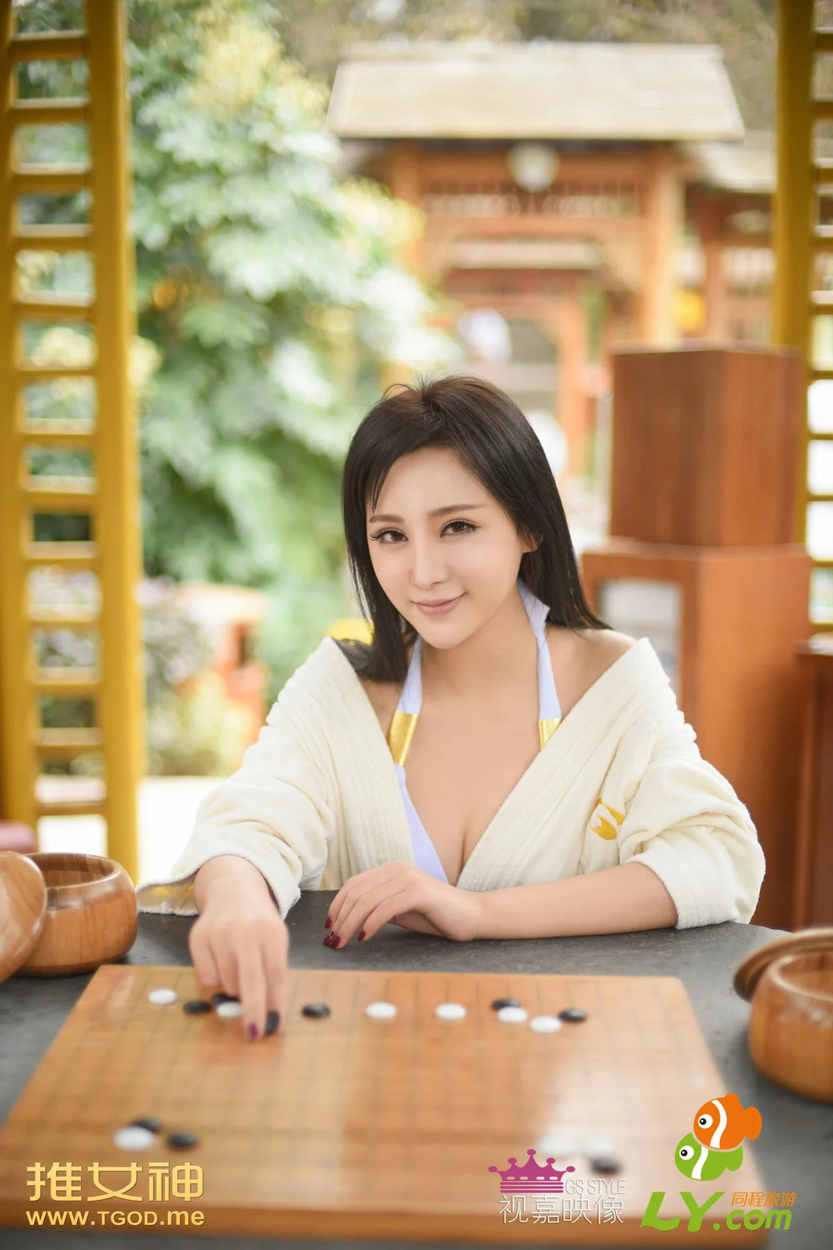 TGOD推女神 跟着女神度周末 戴唯一-GS奚敏浩 - 39