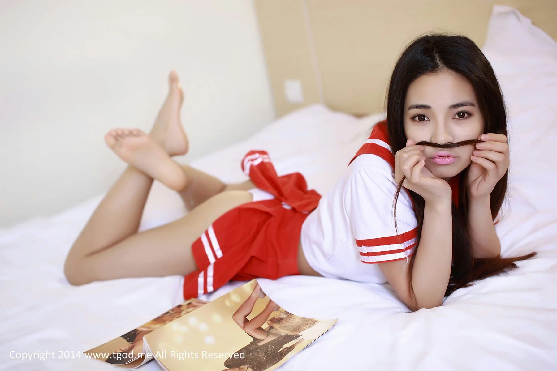 TGOD推女神 水手服的美少女 晓艾私房写真 - 15