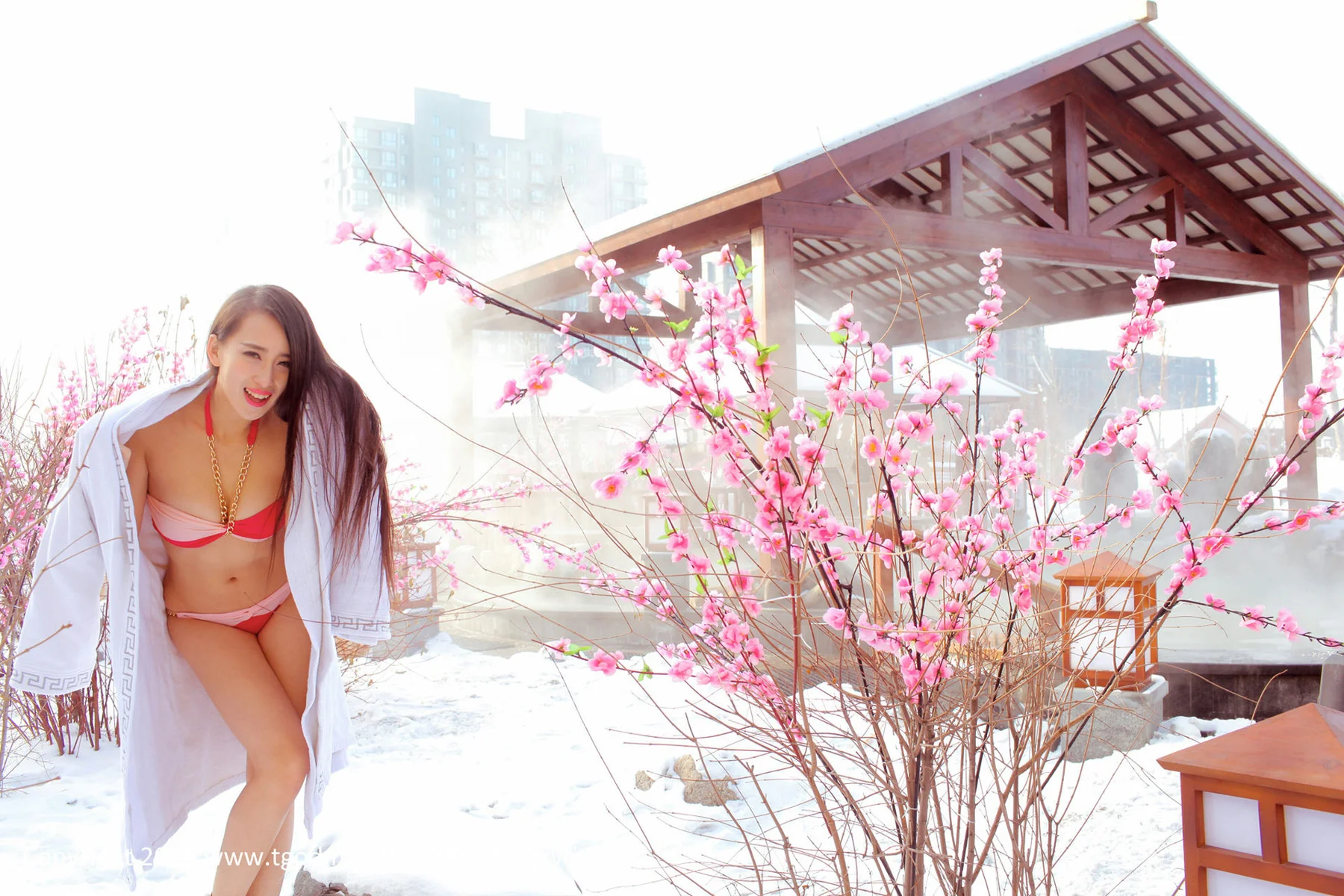 TGOD推女神 女神驾到 大庆林甸北国温泉 罗婉莹 - 12