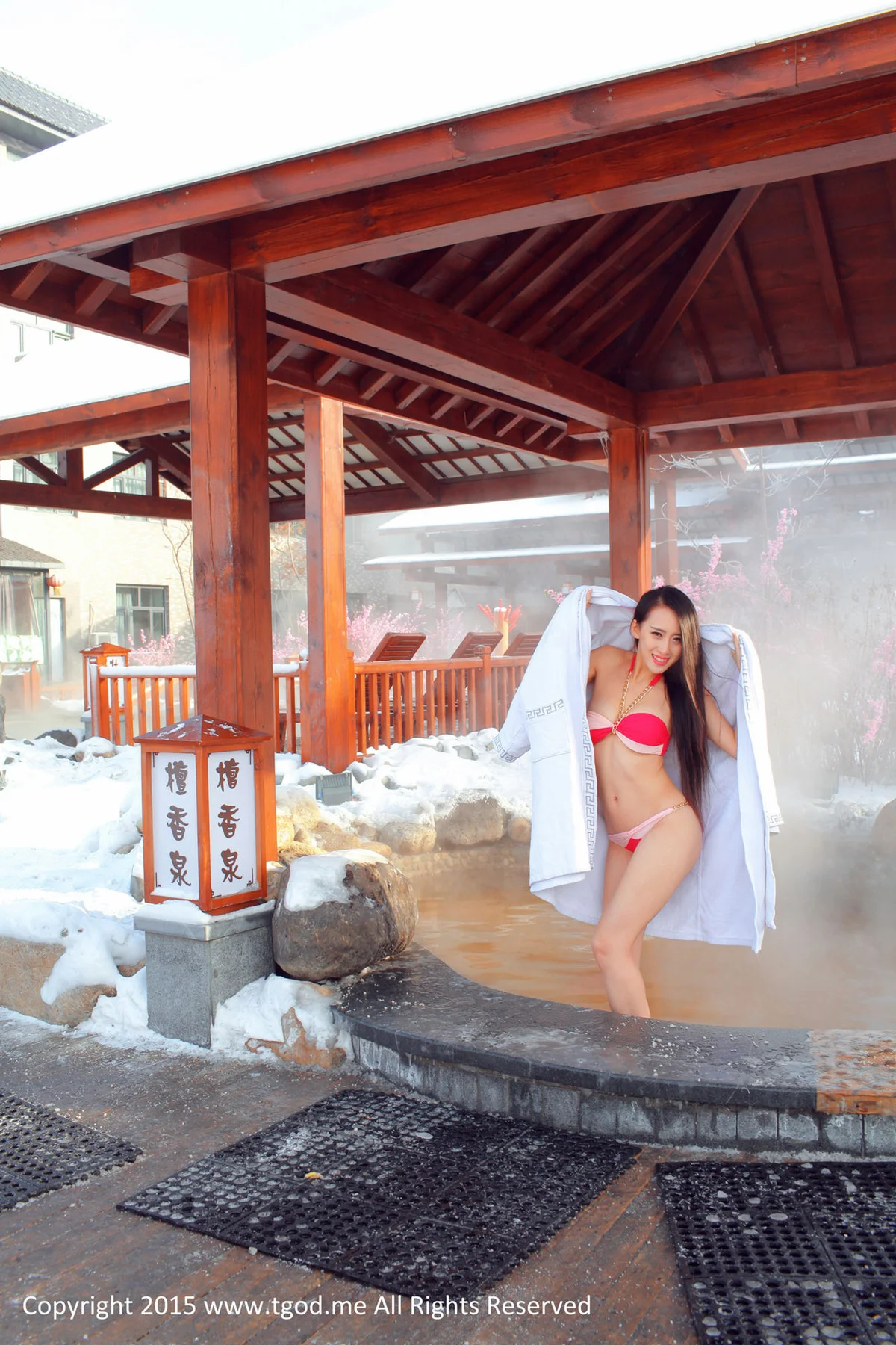 TGOD推女神 女神驾到 大庆林甸北国温泉 罗婉莹 - 14