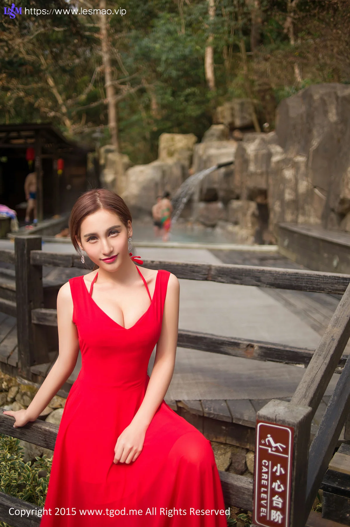 TGOD推女神 宁海森林温泉 Ice艾希-GS - 12