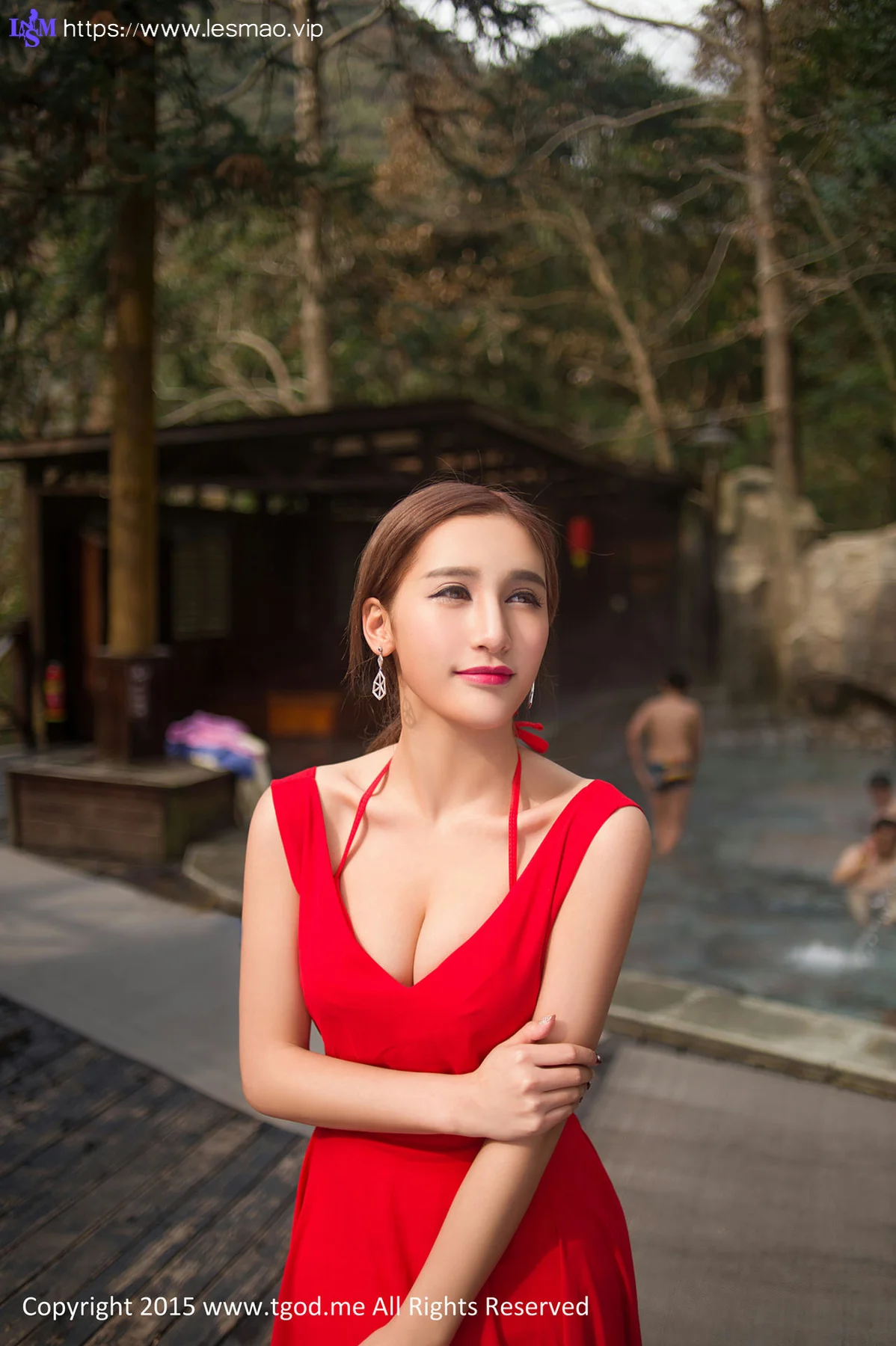 TGOD推女神 宁海森林温泉 Ice艾希-GS - 14