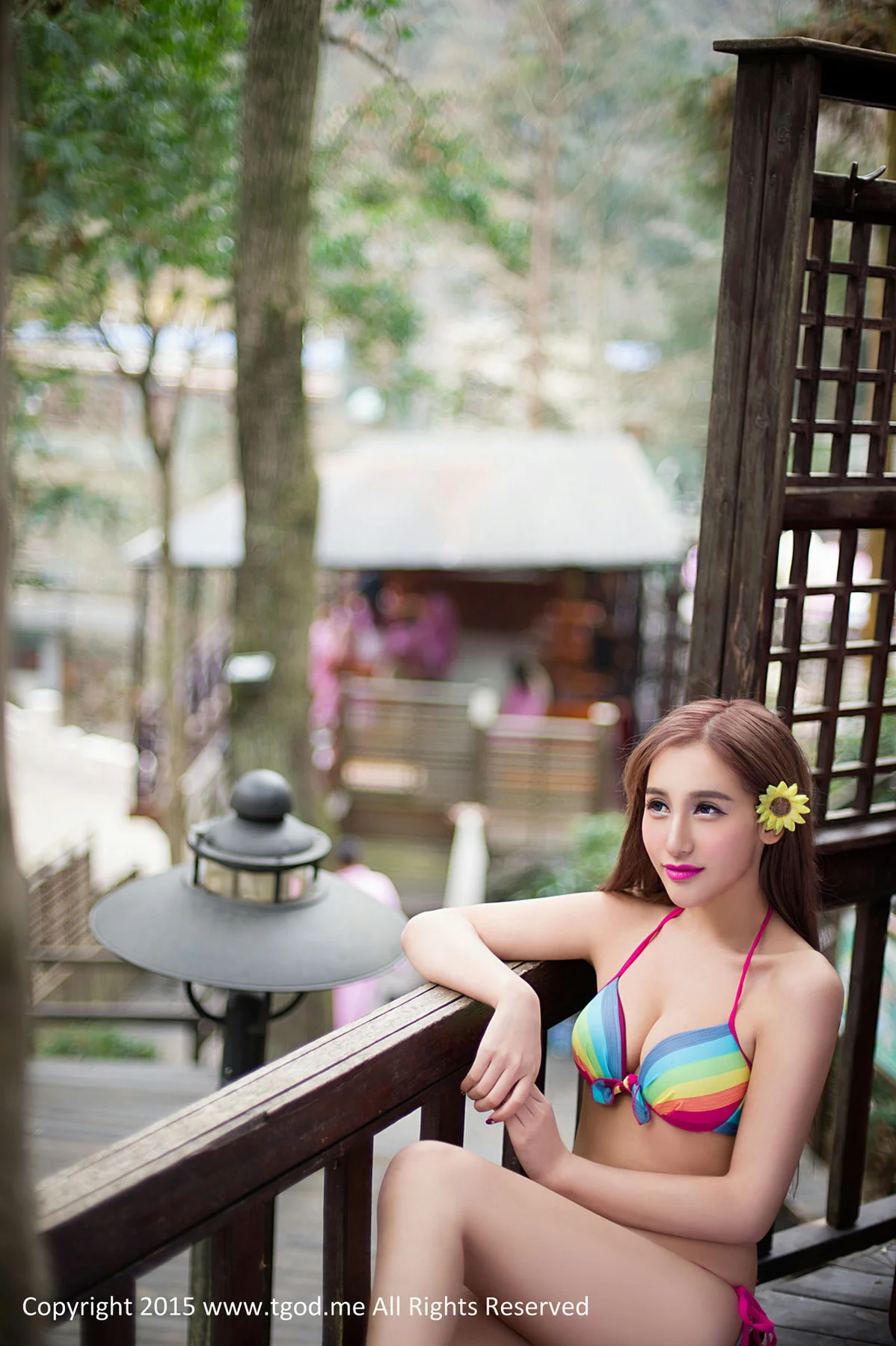 TGOD推女神 宁海森林温泉 Ice艾希-GS - 37