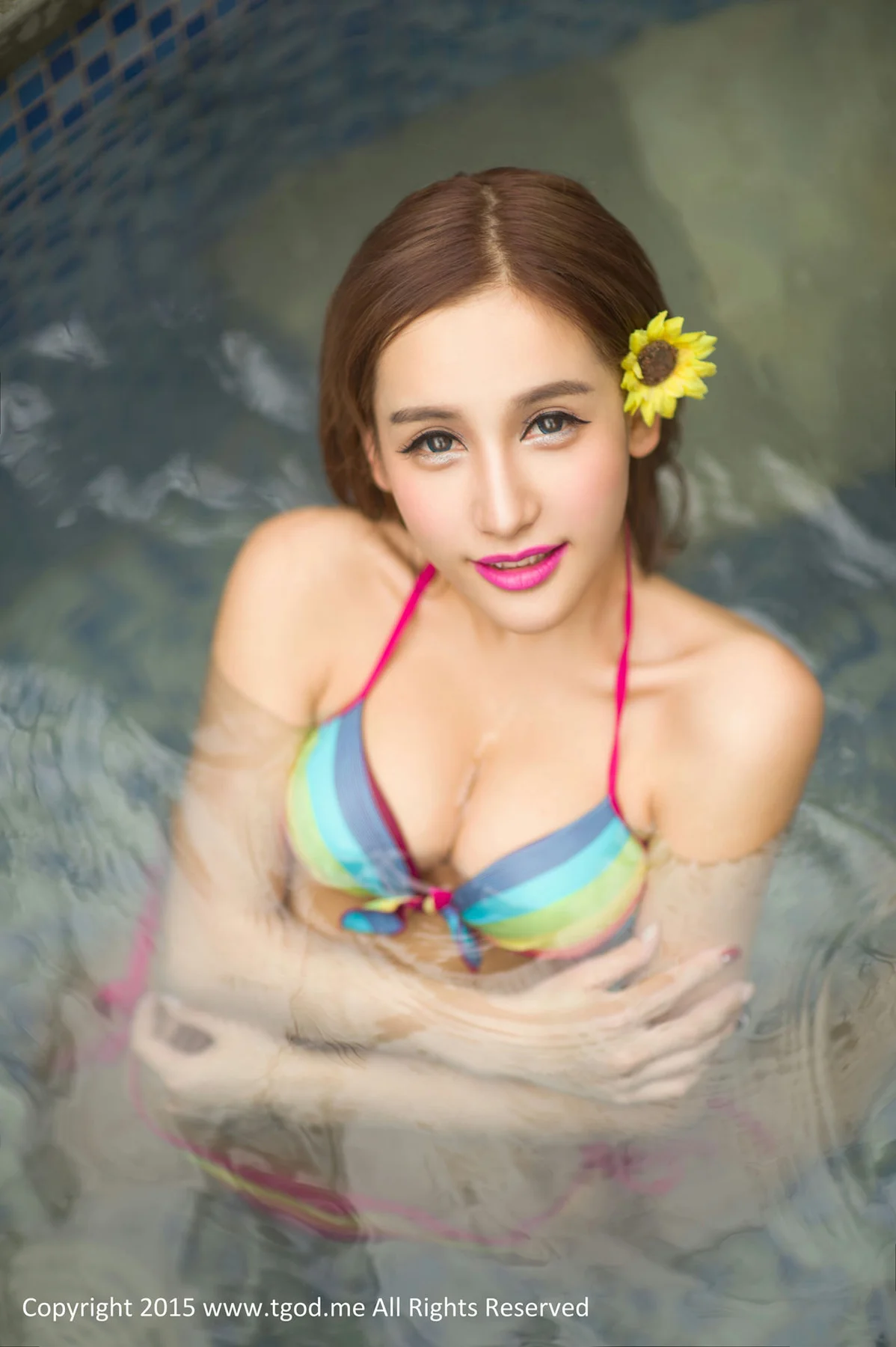 TGOD推女神 宁海森林温泉 Ice艾希-GS - 45