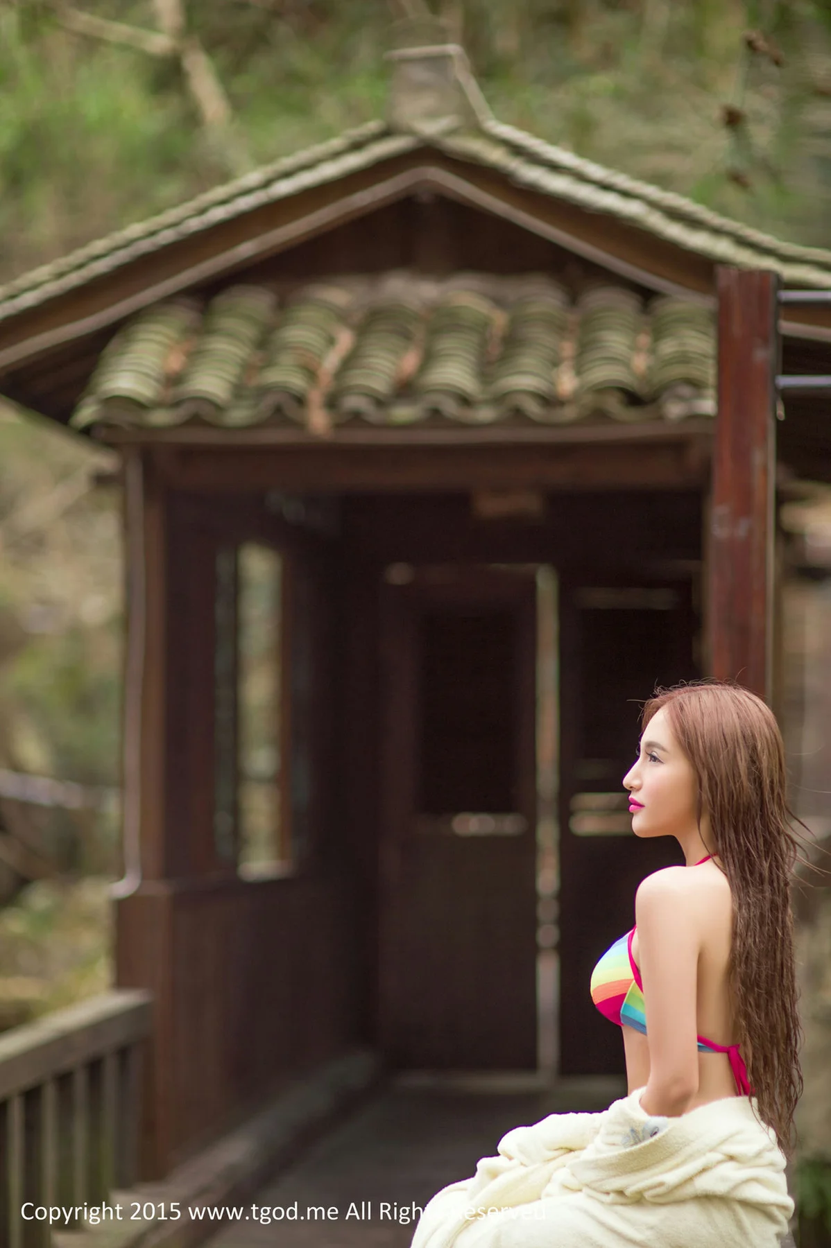 TGOD推女神 宁海森林温泉 Ice艾希-GS - 47