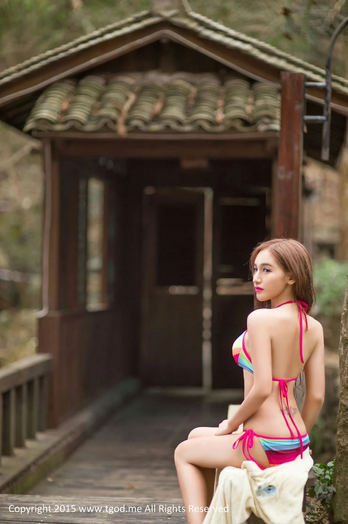 TGOD推女神 宁海森林温泉 Ice艾希-GS - 48