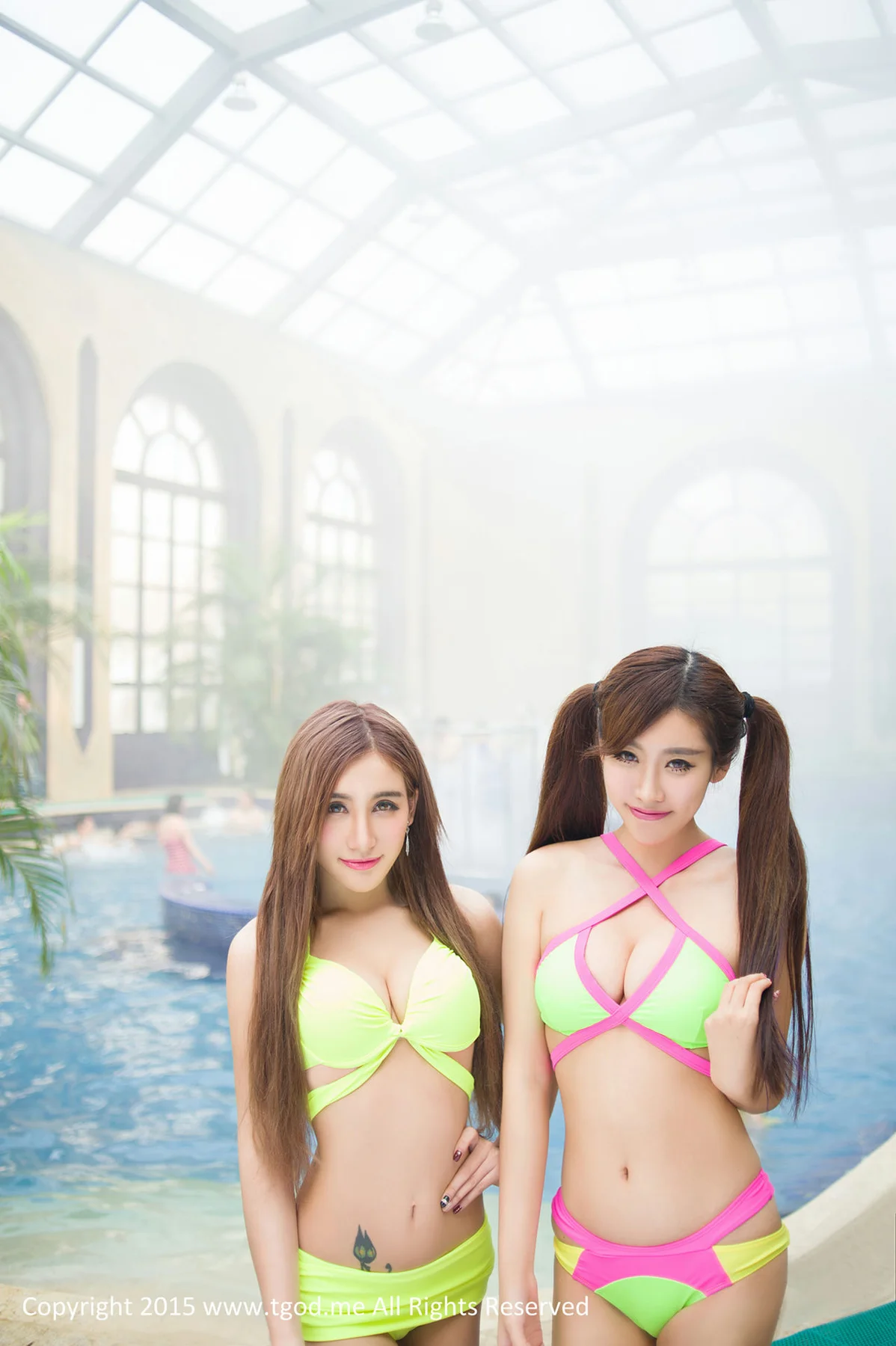 TGOD推女神 仙华四季温泉 Ice艾希、程小烦 - 21