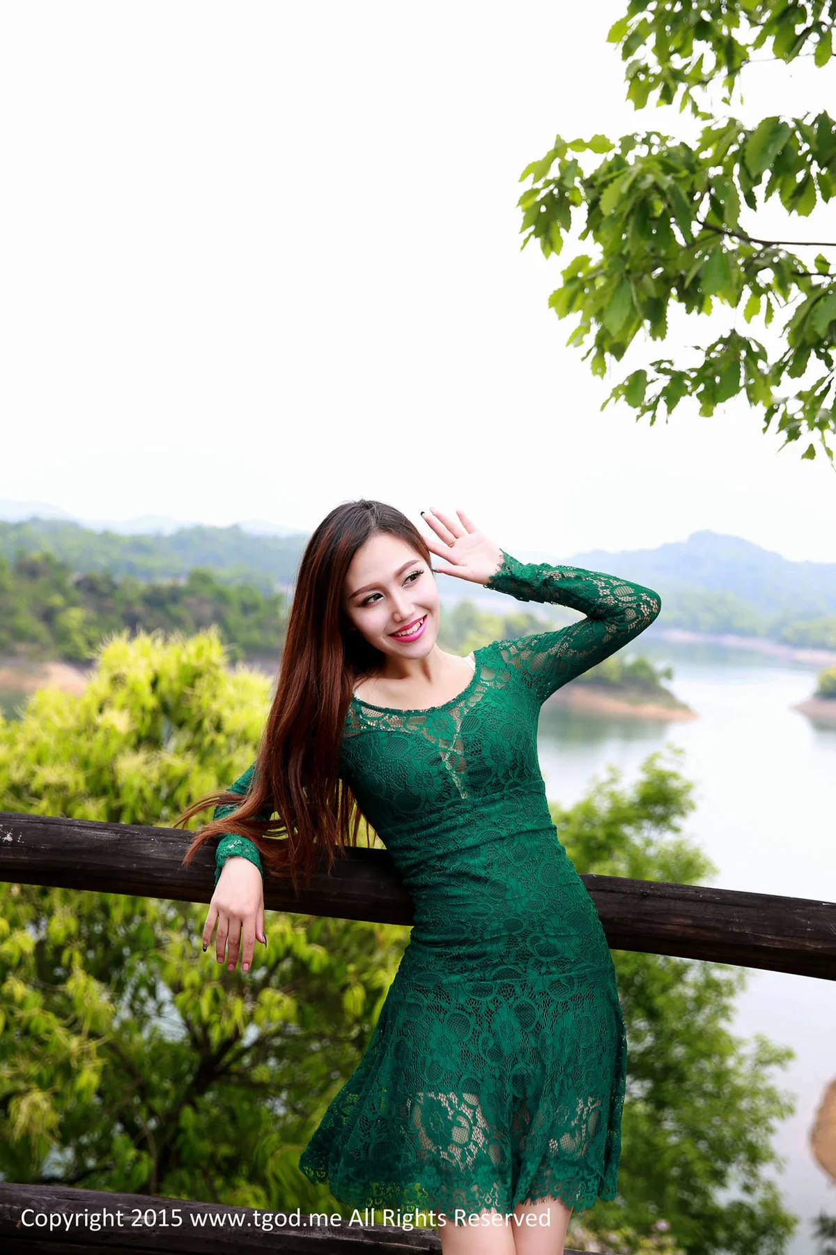 TGOD推女神 女神驾到 九江花源谷 青春女神鲁思羽 夏静 - 21