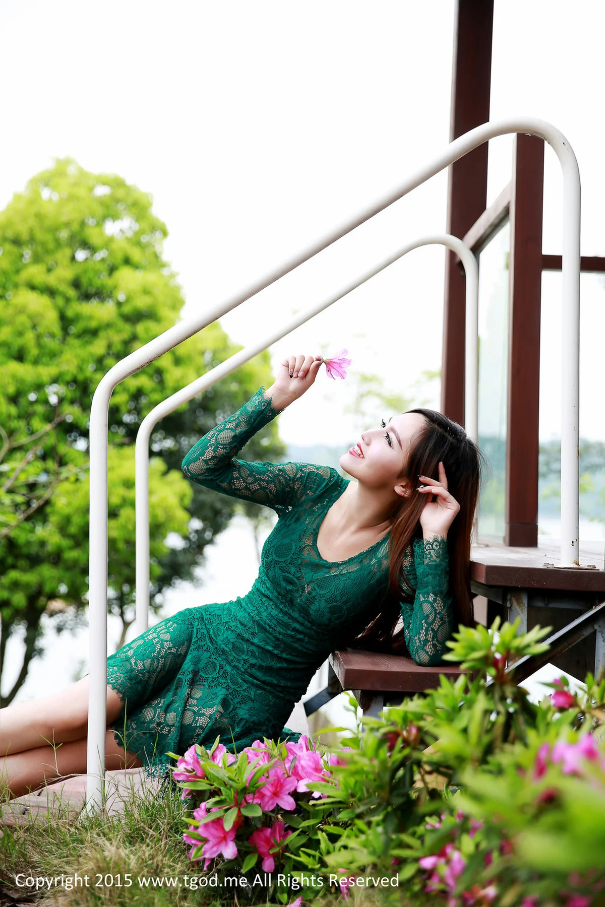 TGOD推女神 女神驾到 九江花源谷 青春女神鲁思羽 夏静 - 22