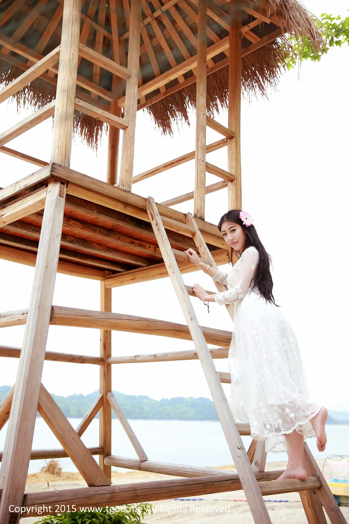 TGOD推女神 女神驾到 九江花源谷 青春女神鲁思羽 夏静 - 30