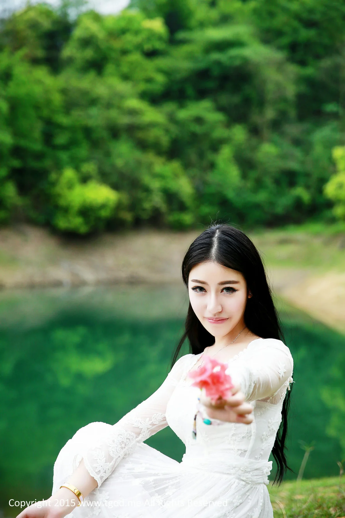 TGOD推女神 女神驾到 九江花源谷 青春女神鲁思羽 夏静 - 31