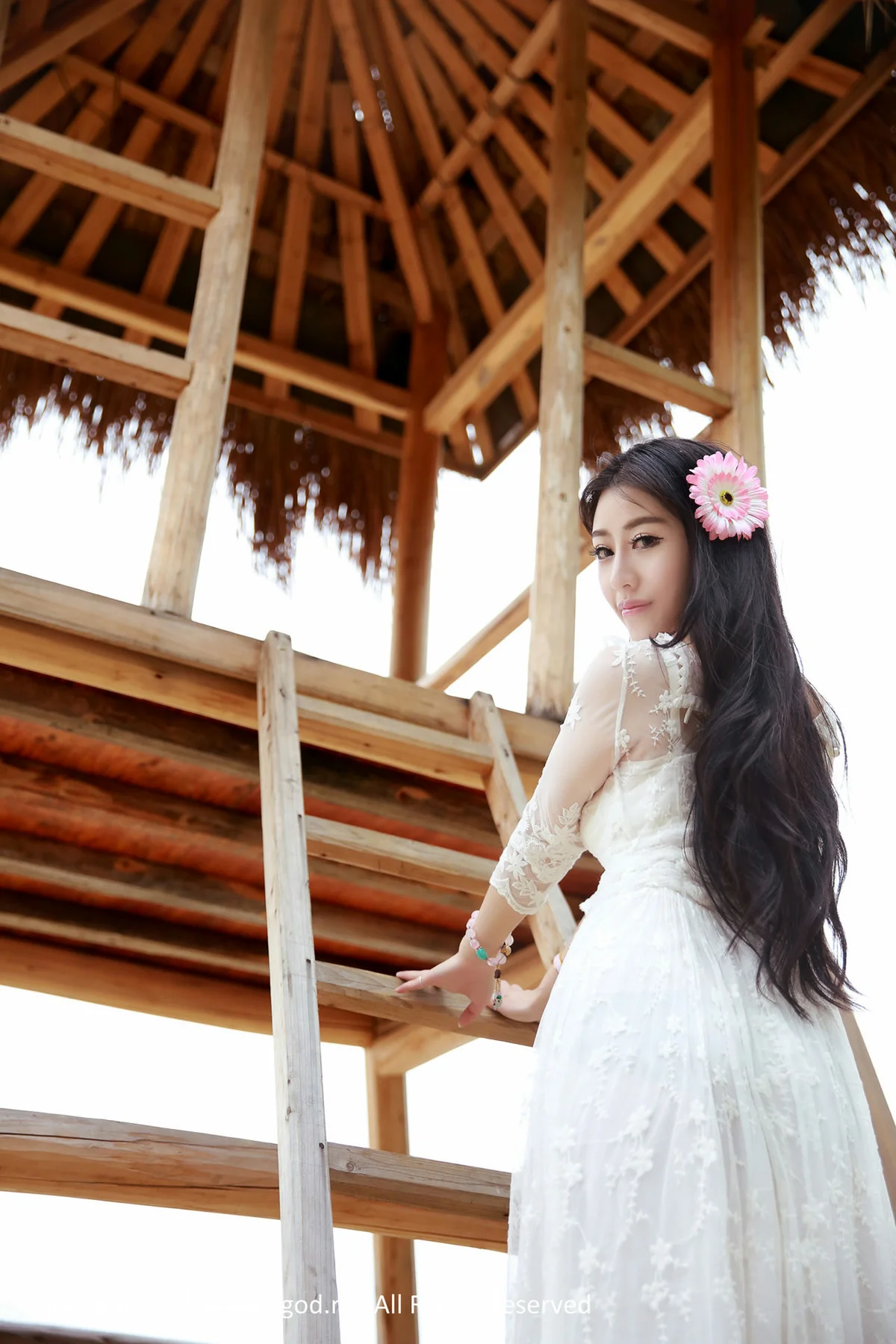 TGOD推女神 女神驾到 九江花源谷 青春女神鲁思羽 夏静 - 32