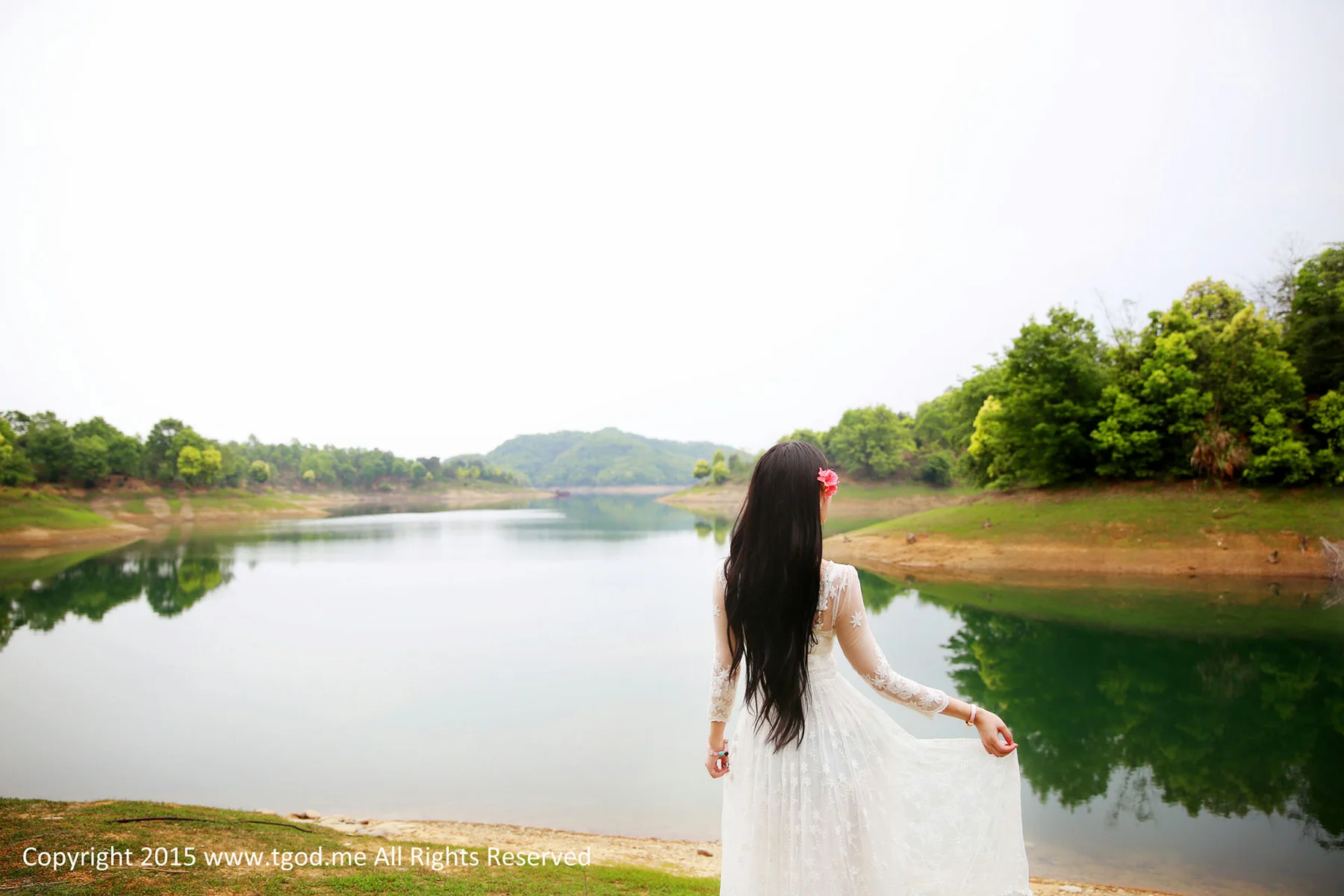 TGOD推女神 女神驾到 九江花源谷 青春女神鲁思羽 夏静 - 34