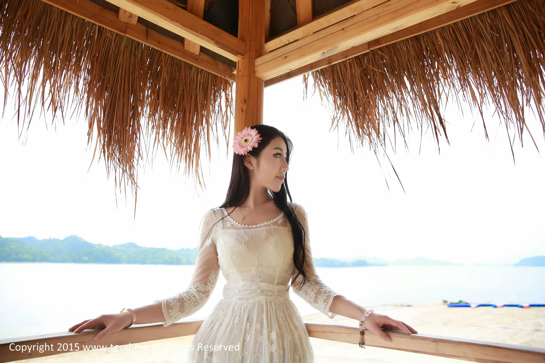 TGOD推女神 女神驾到 九江花源谷 青春女神鲁思羽 夏静 - 42