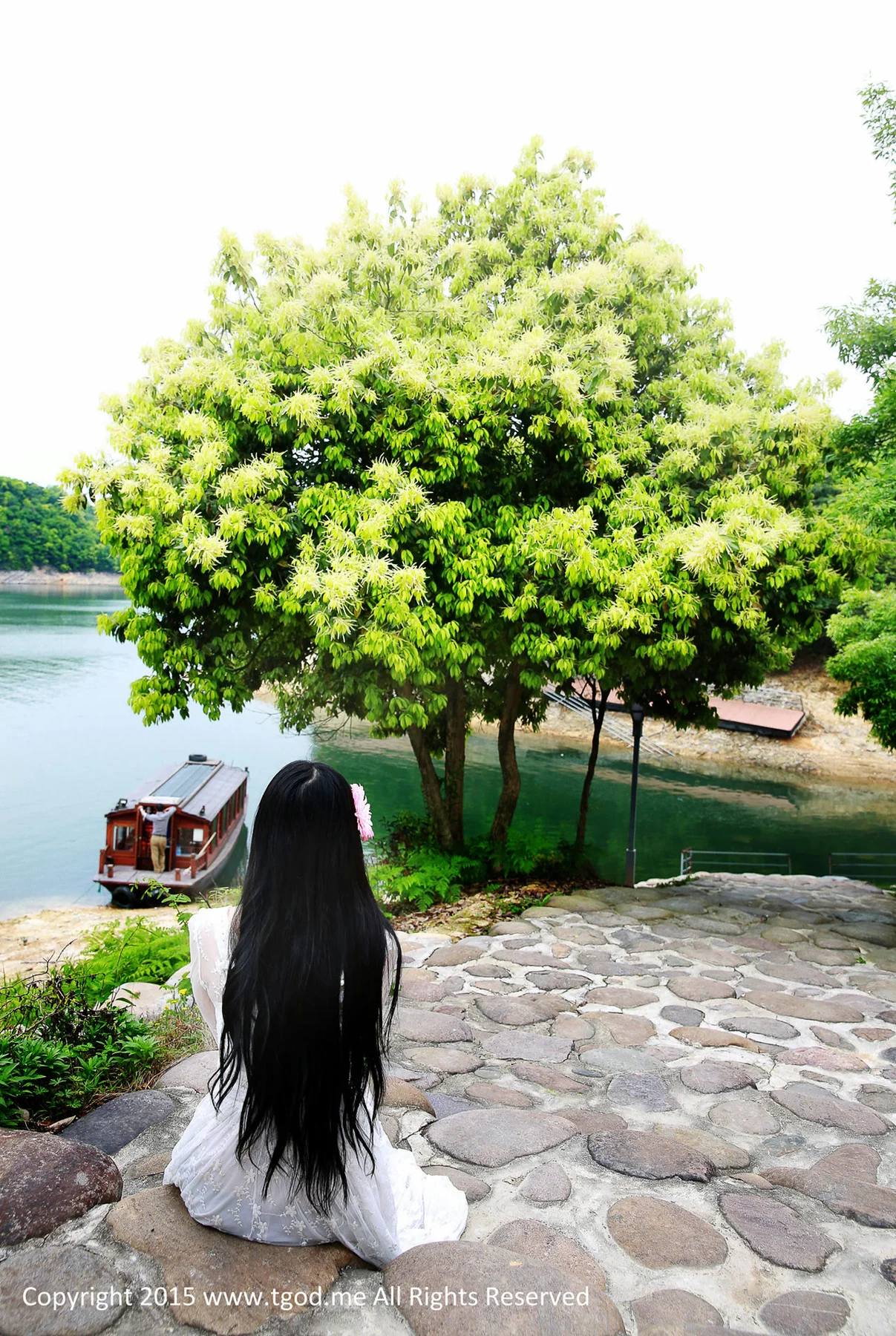 TGOD推女神 女神驾到 九江花源谷 青春女神鲁思羽 夏静 - 46