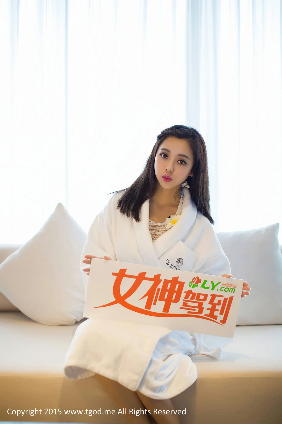 TGOD推女神 峨眉山红珠山温泉 梁晶莹、李珂 - 14