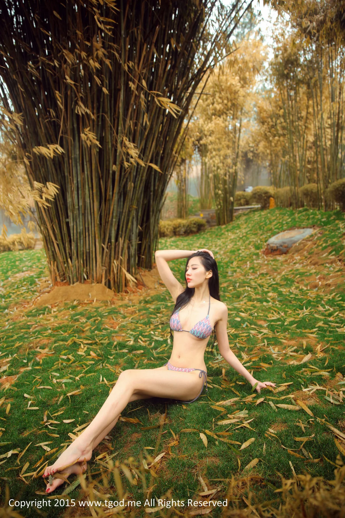 TGOD推女神 咸宁浪口森林温泉 韩盼盼 - 31
