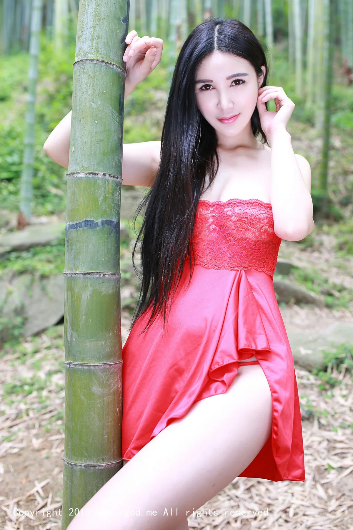 TGOD推女神 竹林套图 - 25