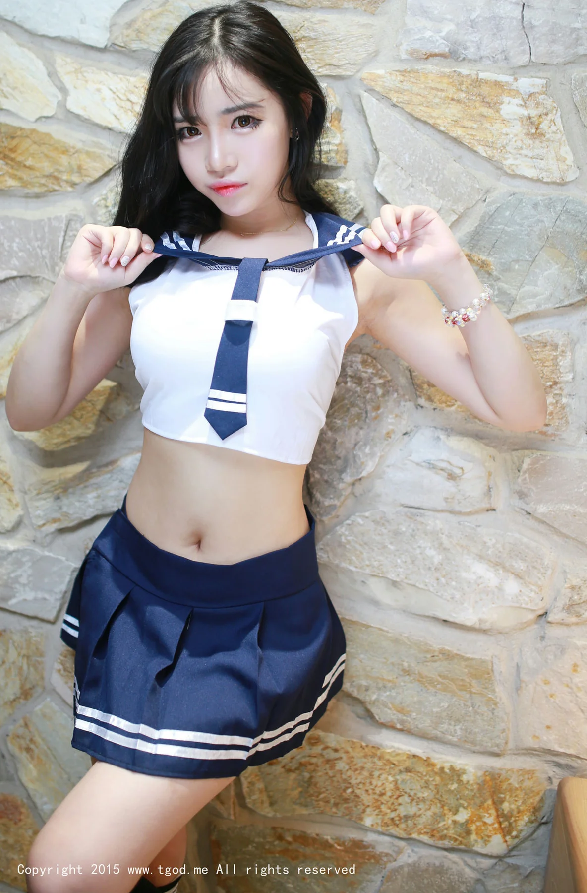 TGOD推女神 云湘Boa 黑丝女郎的火辣诱惑 - 23