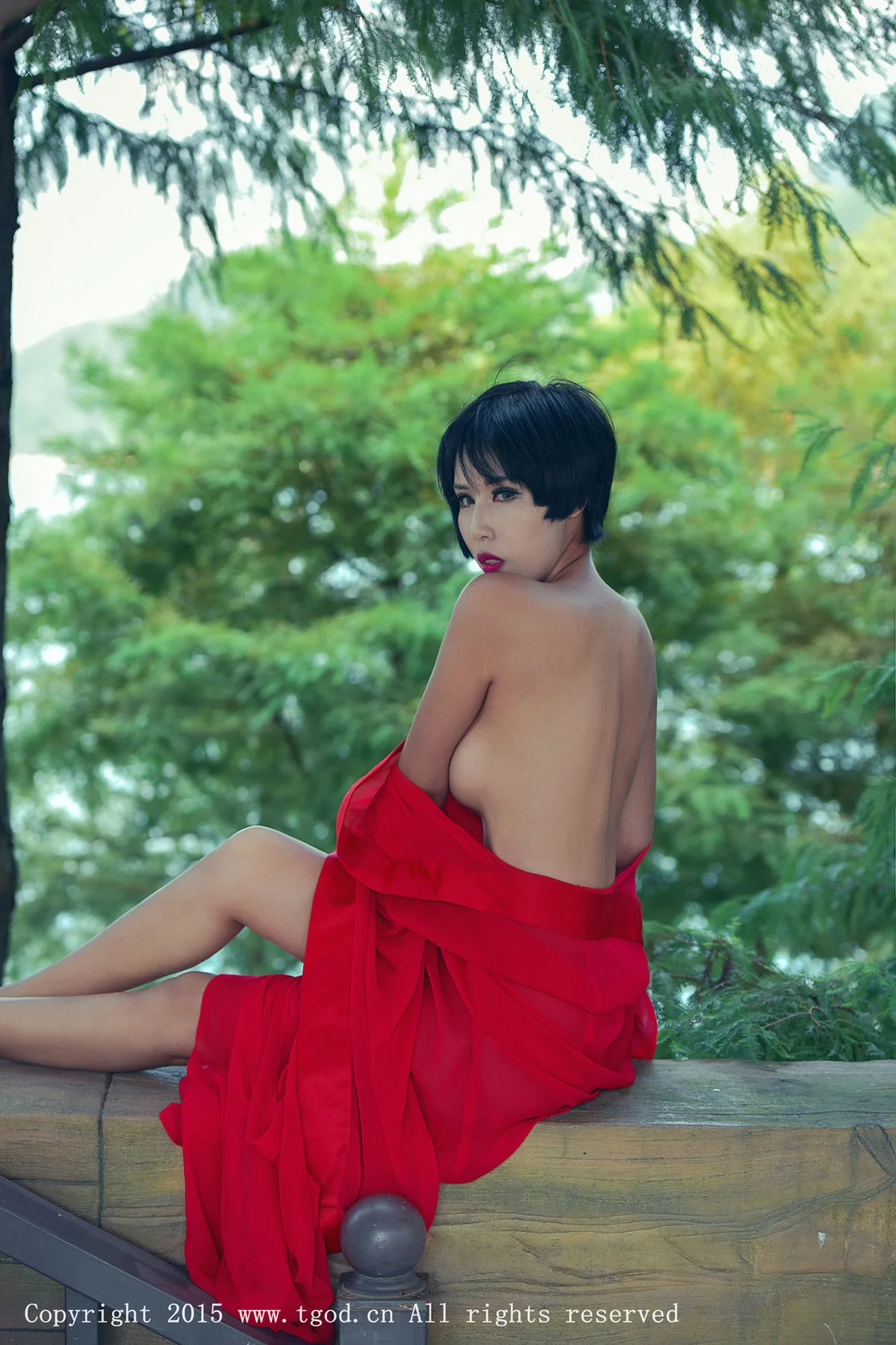 TGOD推女神 娜依灵儿云曼旅拍第三刊 - 27