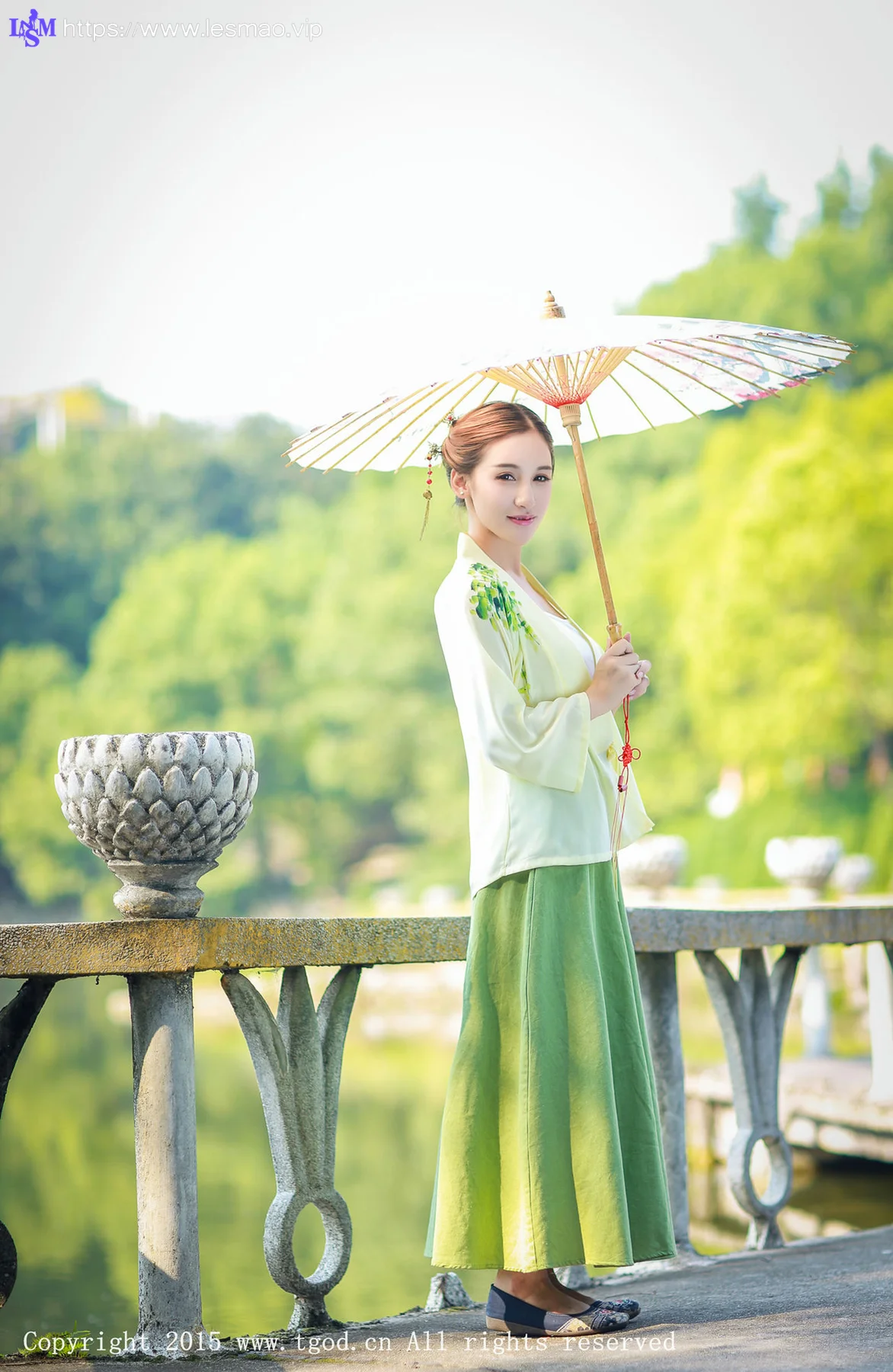 TGOD推女神 艾西汉服套图 - 11