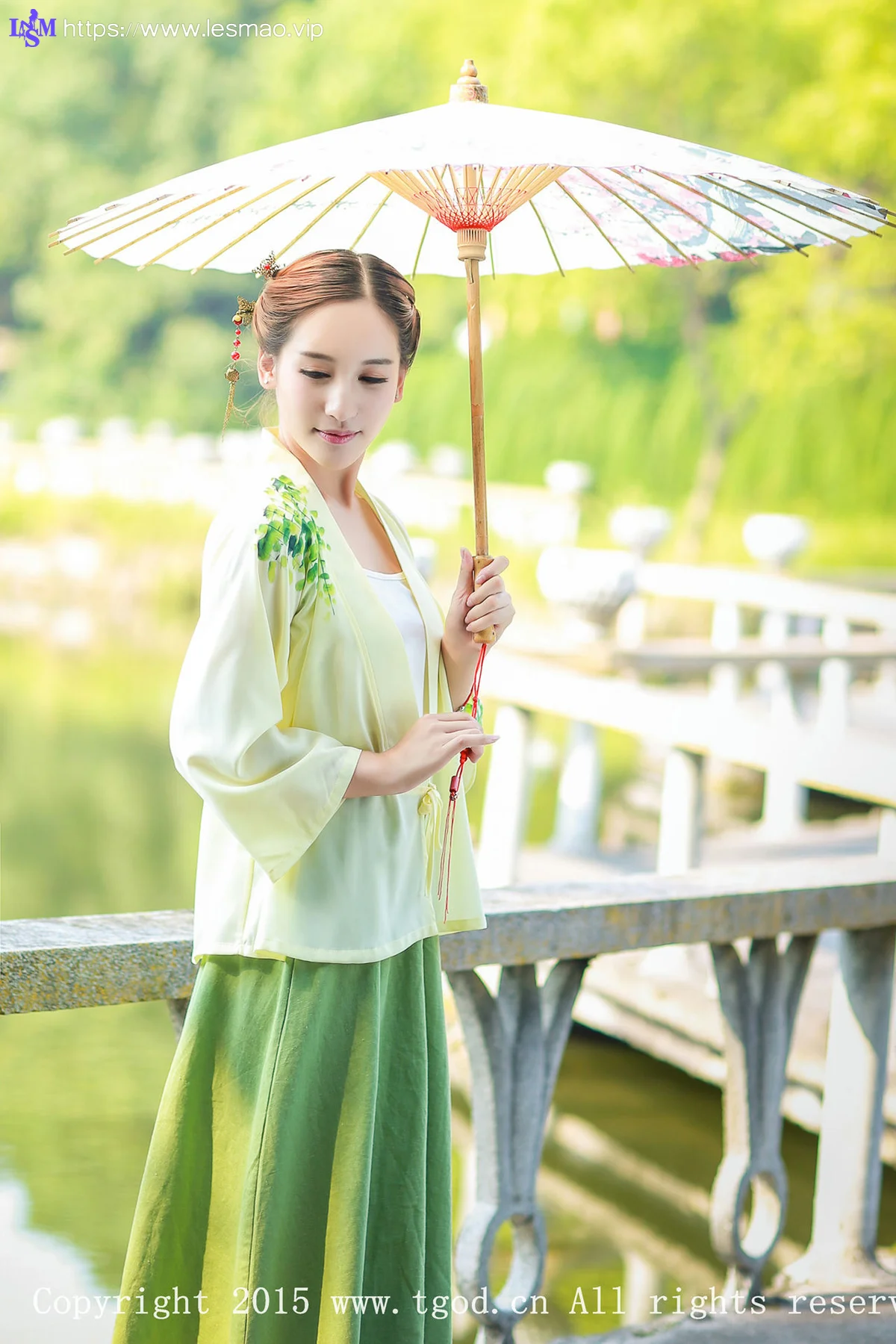 TGOD推女神 艾西汉服套图 - 12