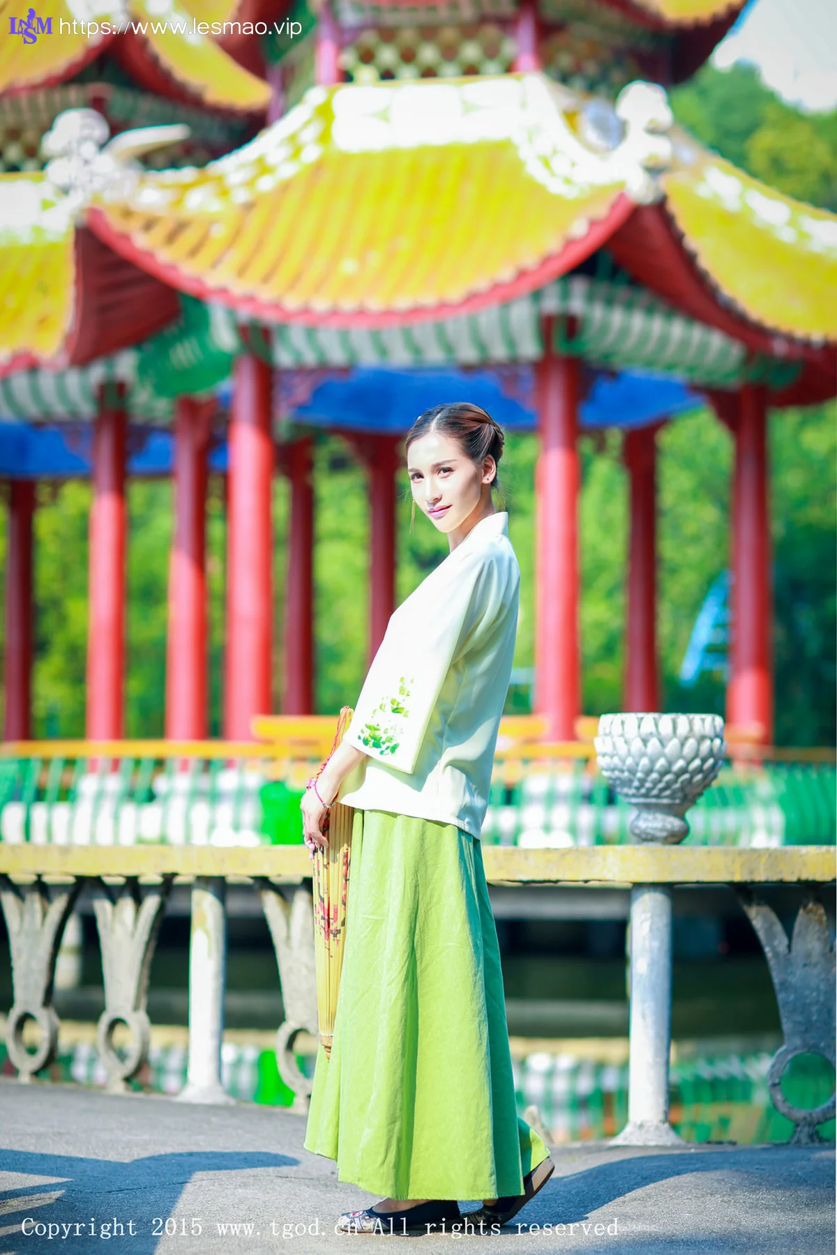 TGOD推女神 艾西汉服套图 - 14