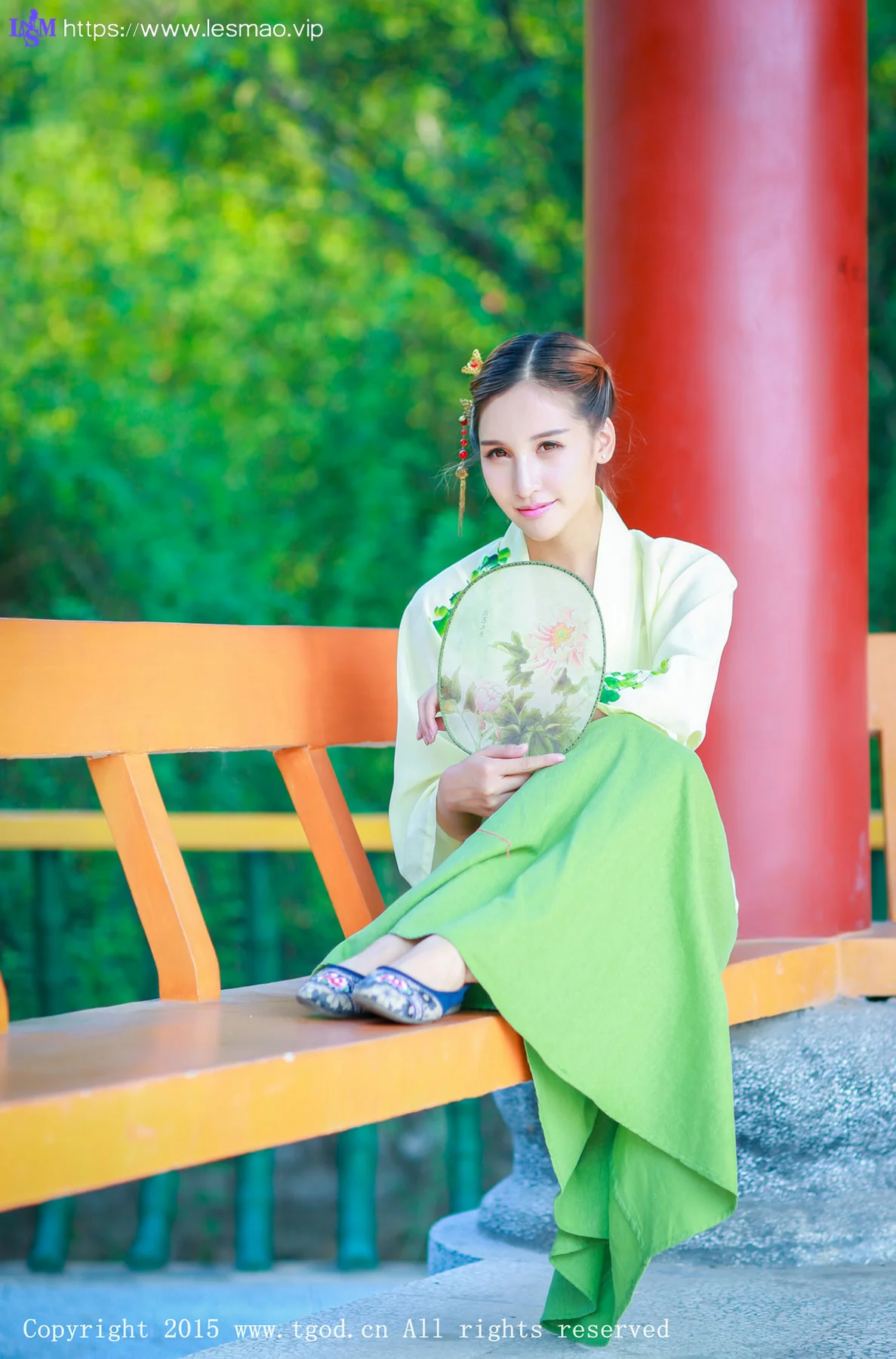 TGOD推女神 艾西汉服套图 - 18