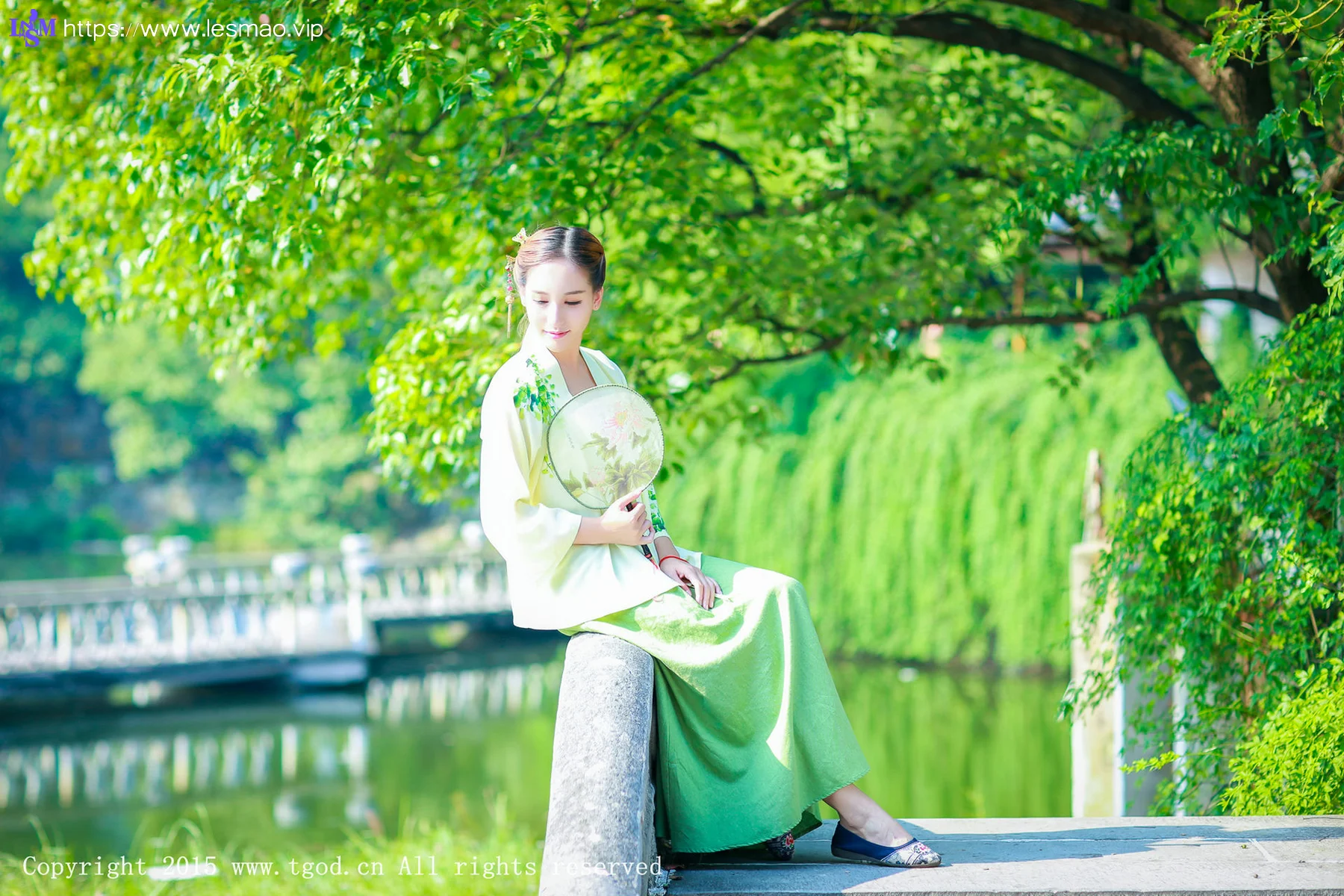 TGOD推女神 艾西汉服套图 - 19