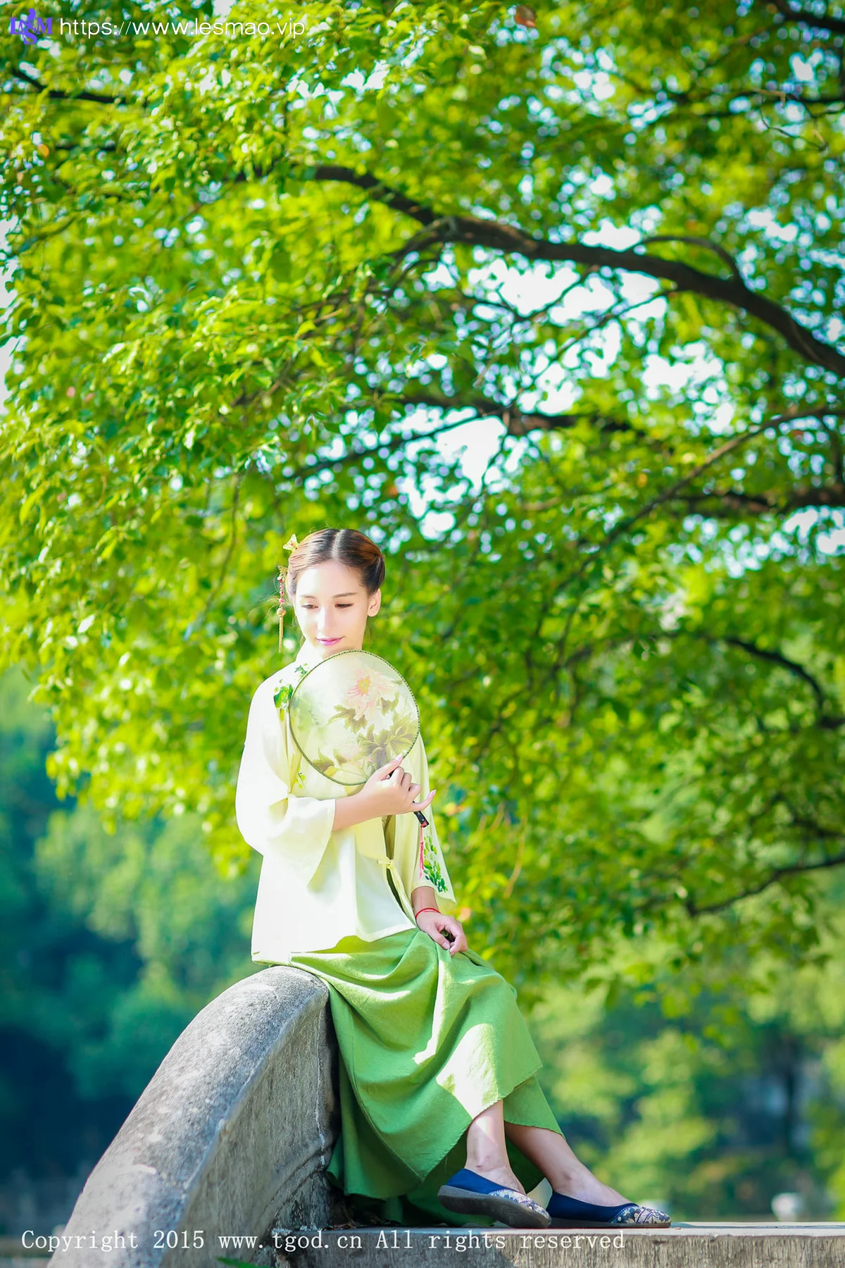 TGOD推女神 艾西汉服套图 - 20
