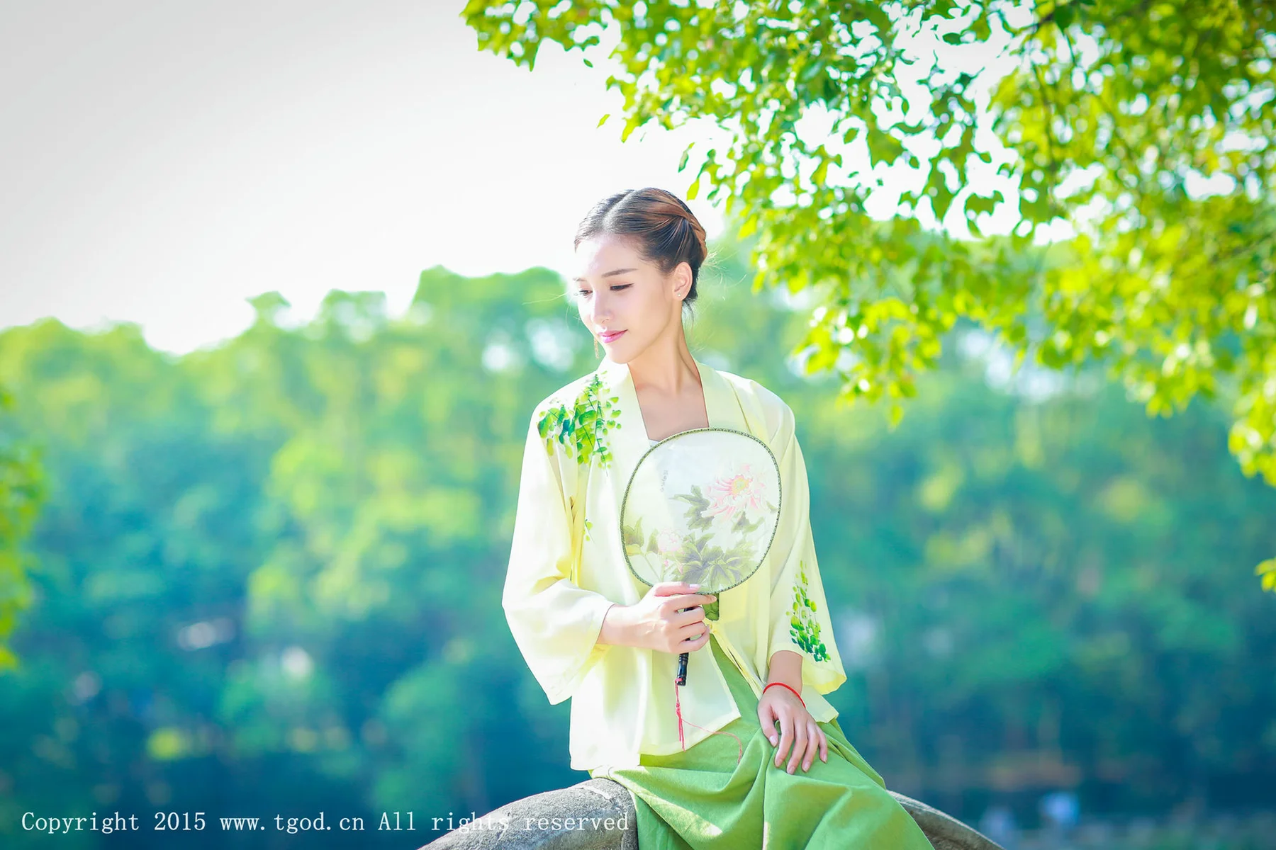 TGOD推女神 艾西汉服套图 - 21