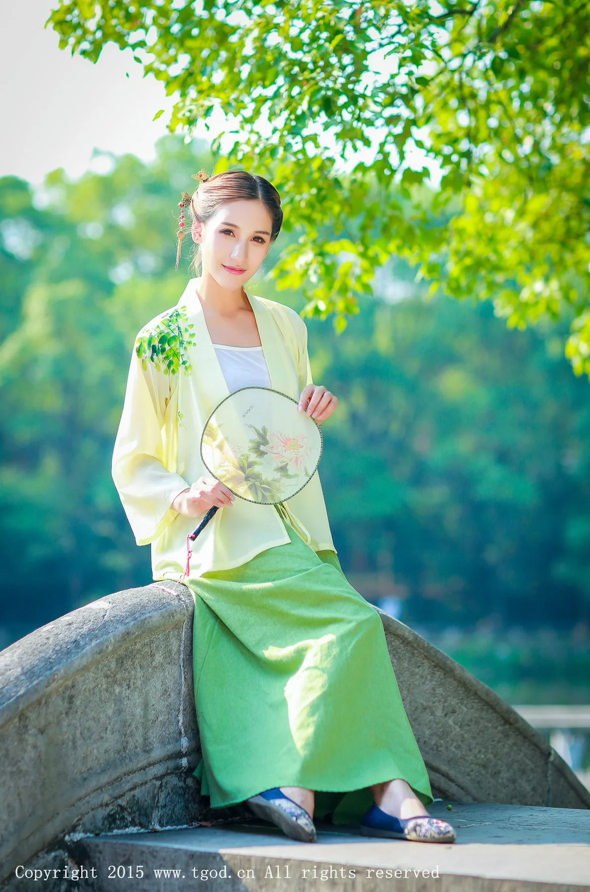 TGOD推女神 艾西汉服套图 - 22