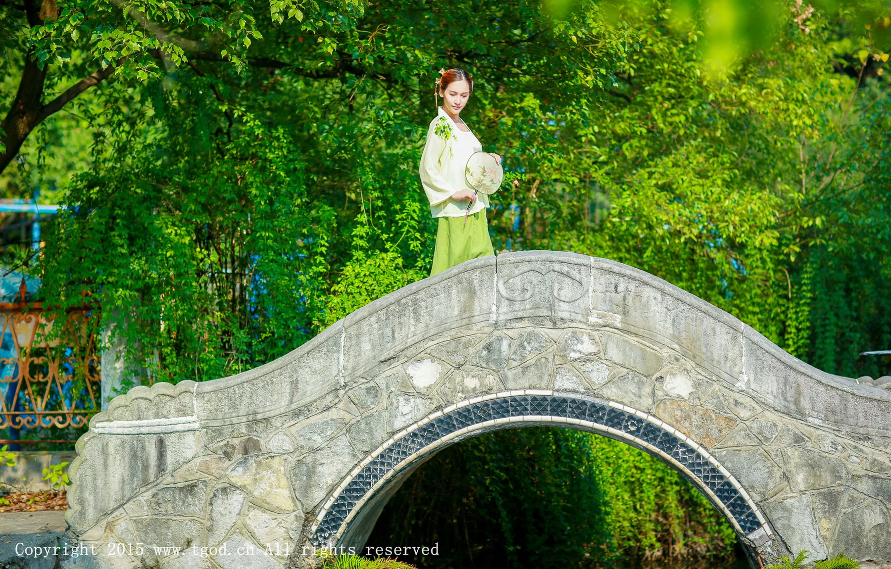 TGOD推女神 艾西汉服套图 - 23