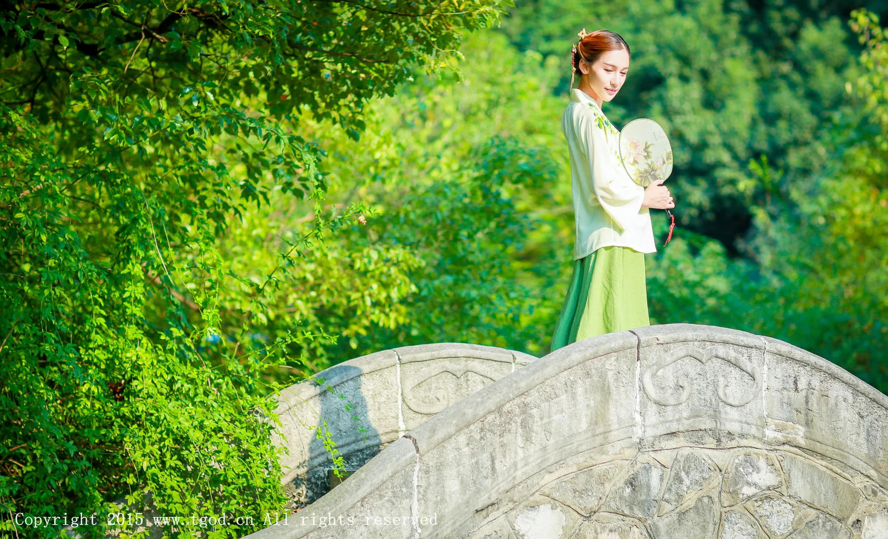 TGOD推女神 艾西汉服套图 - 25