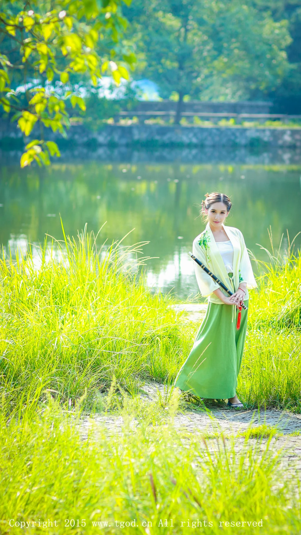 TGOD推女神 艾西汉服套图 - 27