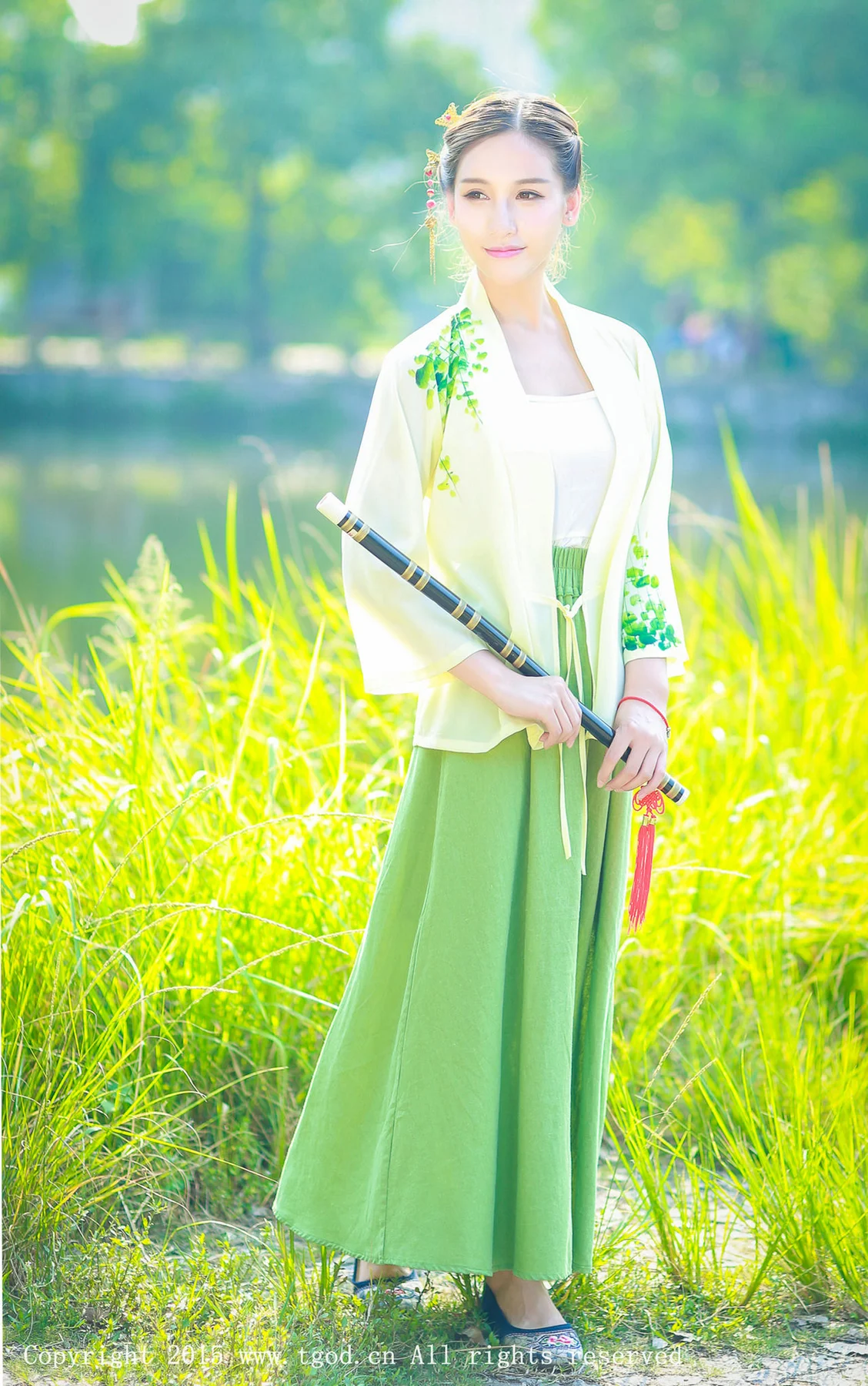 TGOD推女神 艾西汉服套图 - 28
