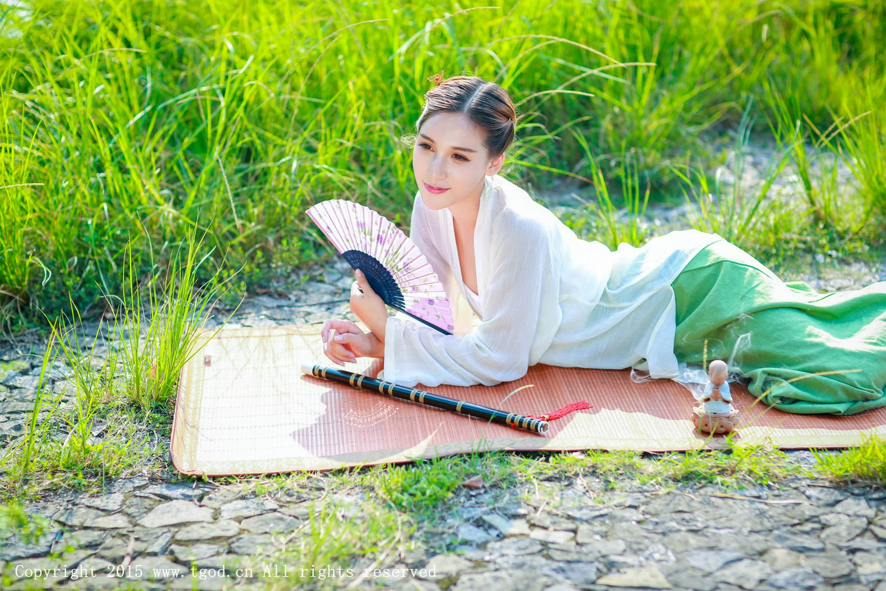 TGOD推女神 艾西汉服套图 - 34