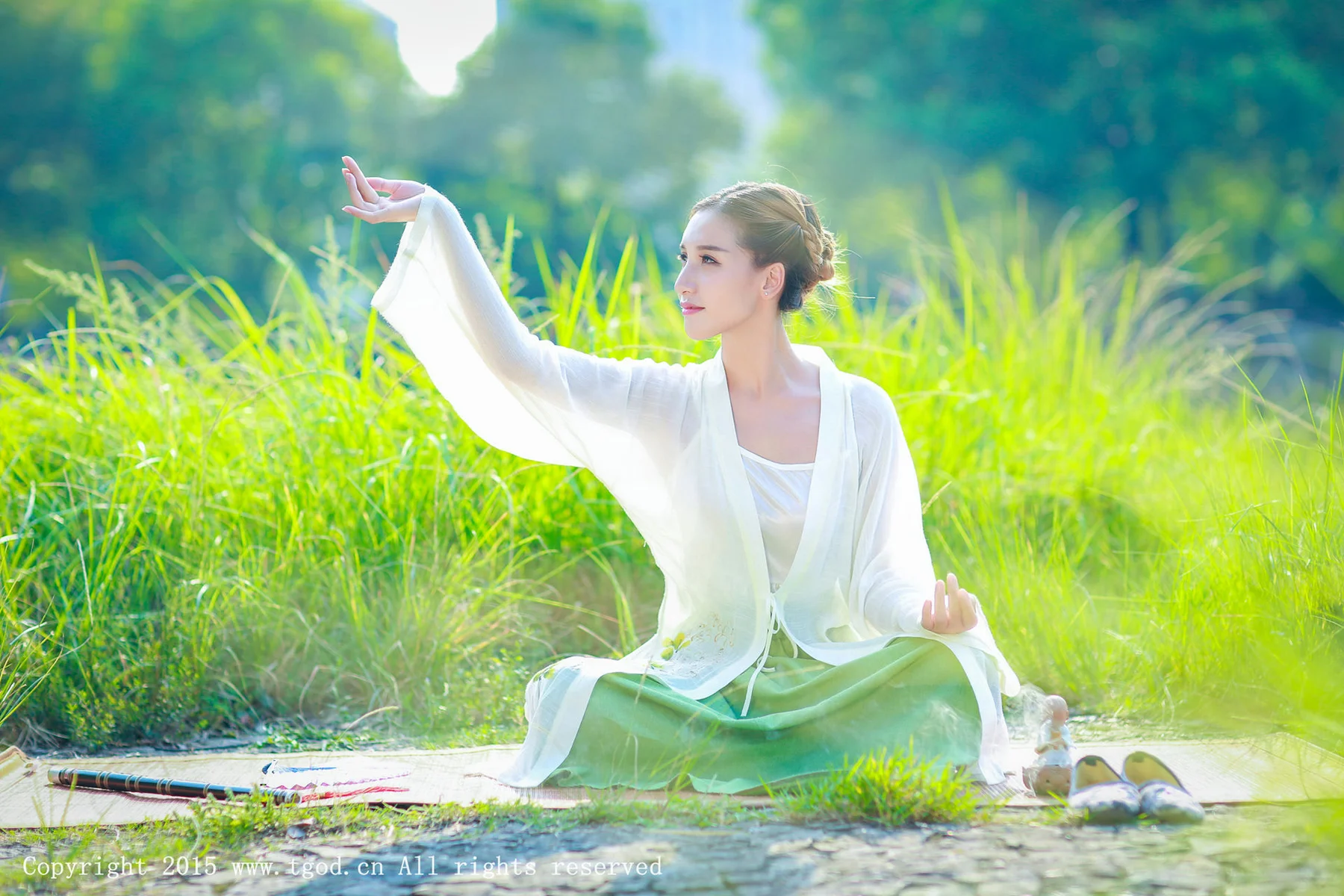 TGOD推女神 艾西汉服套图 - 37