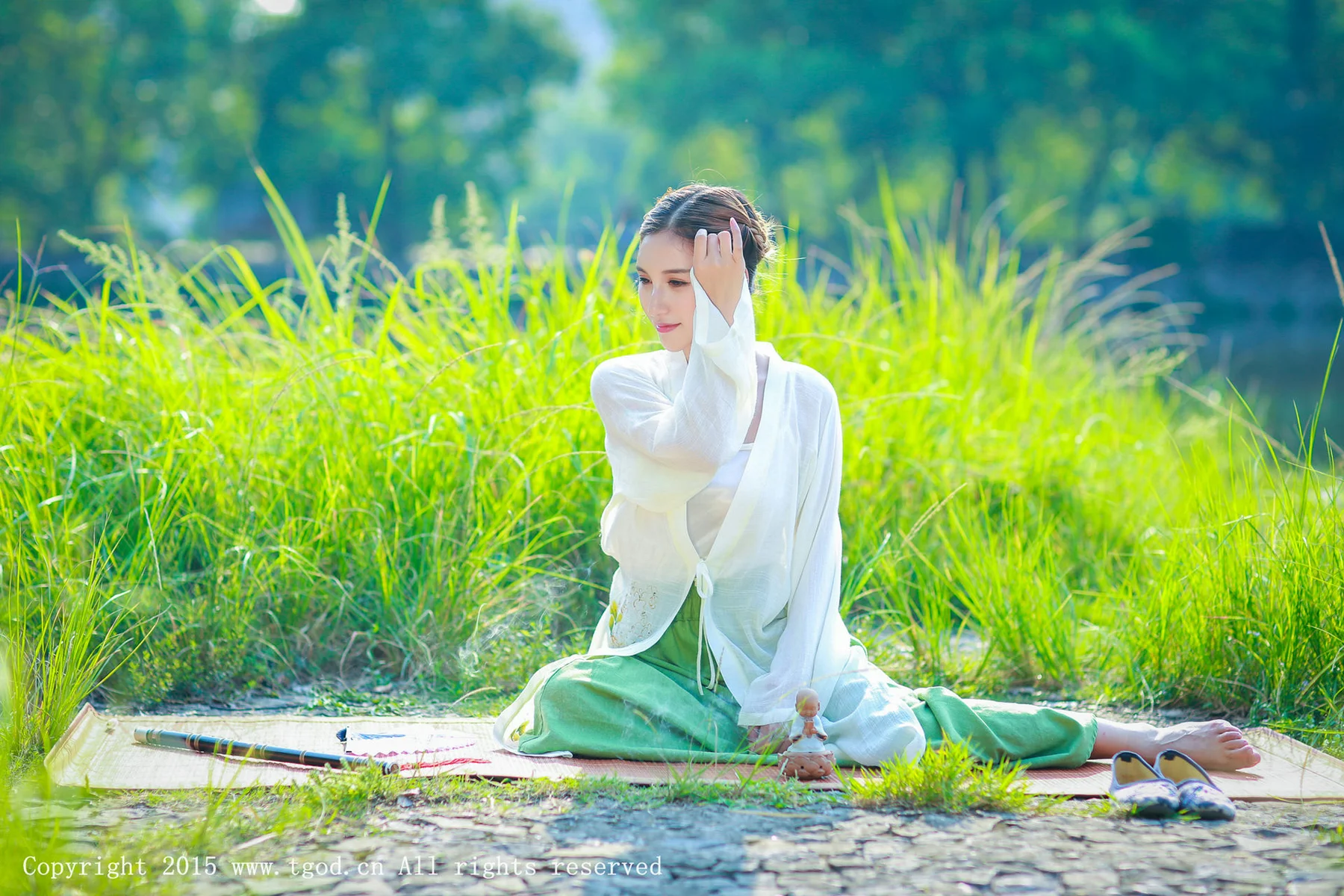 TGOD推女神 艾西汉服套图 - 38